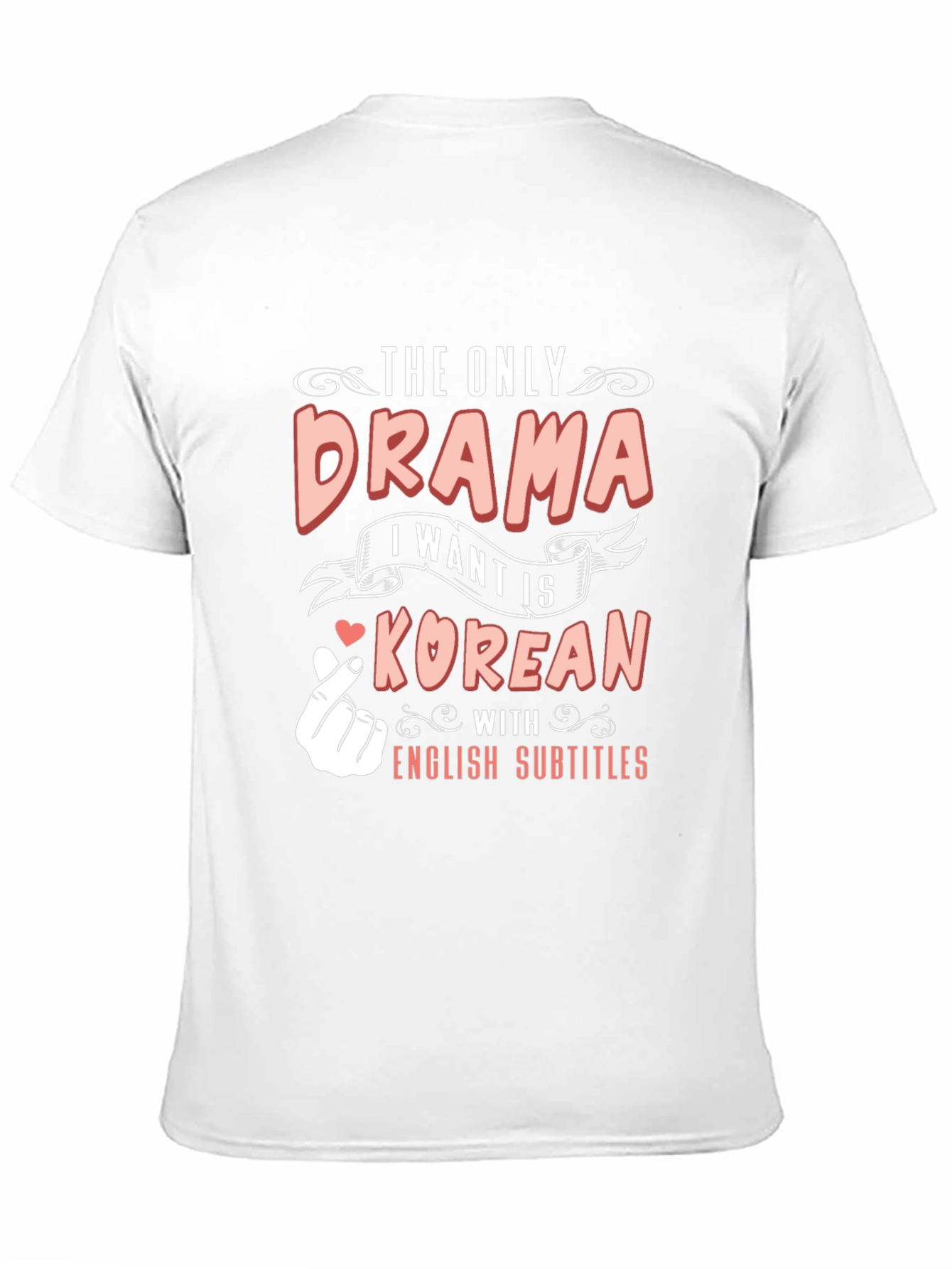 Korean Drama T-Shirt - English Subtitles Tee