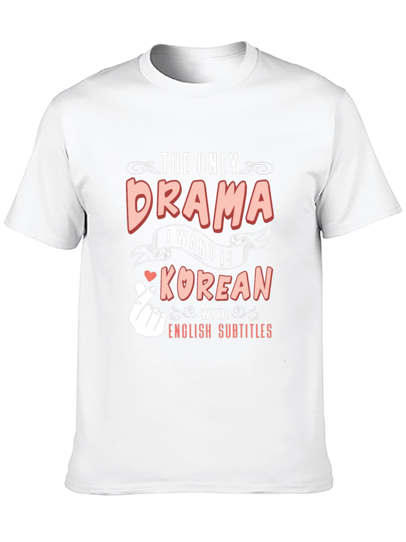 Korean Drama T-Shirt - English Subtitles Tee