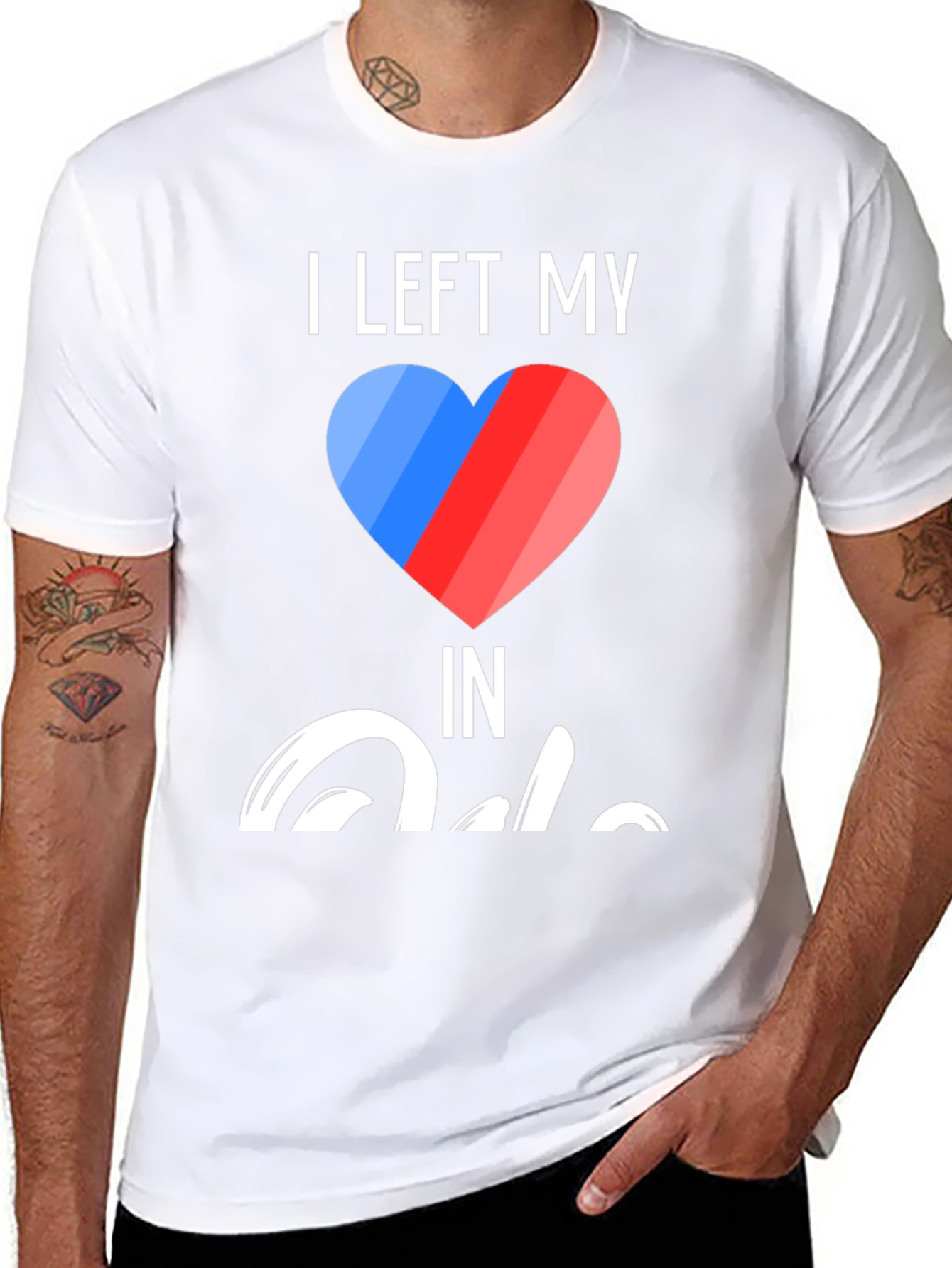 I Left My Heart in Oslo T-Shirt