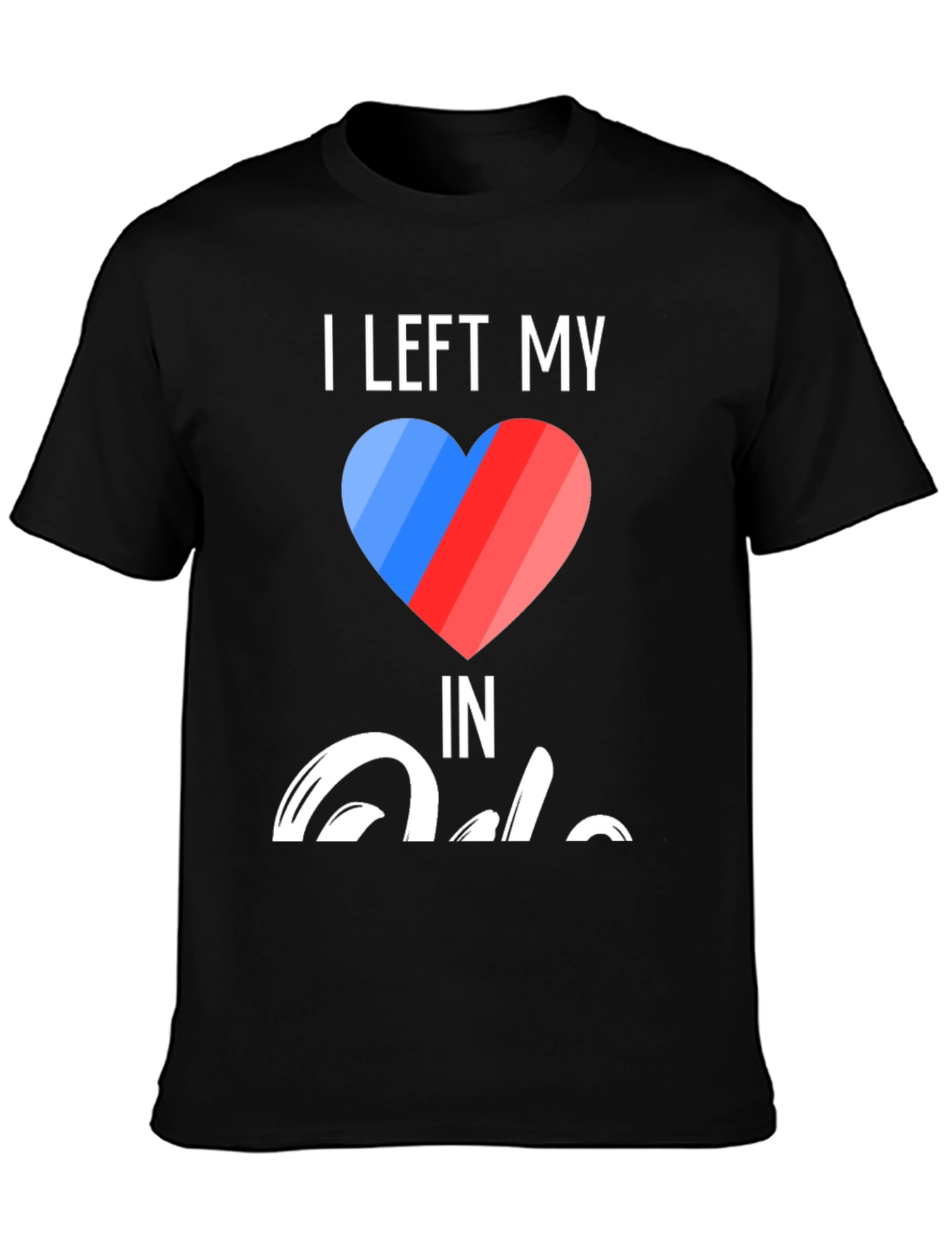I Left My Heart in Oslo T-Shirt