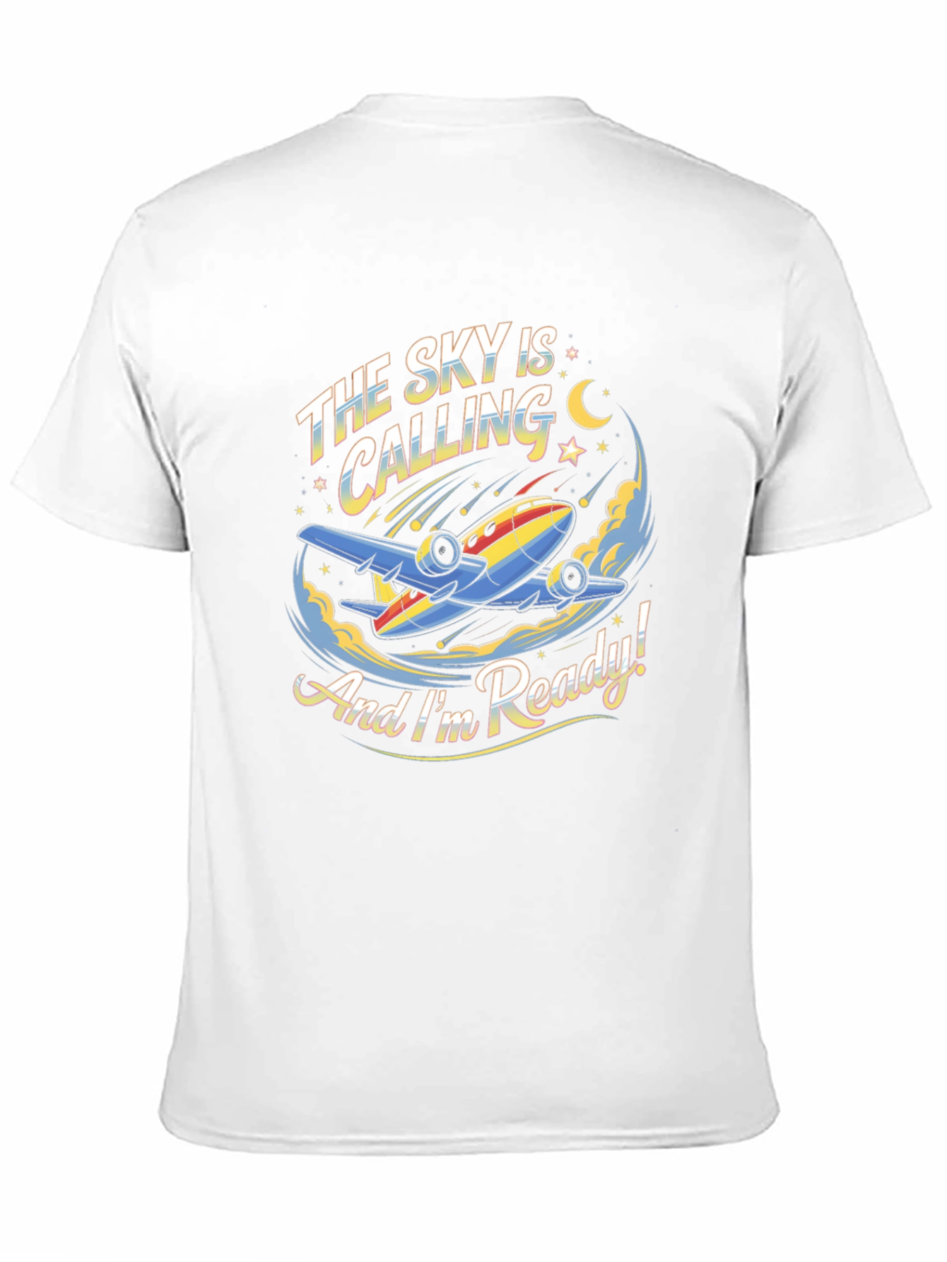 Sky is Calling T-Shirt - Airplane Design