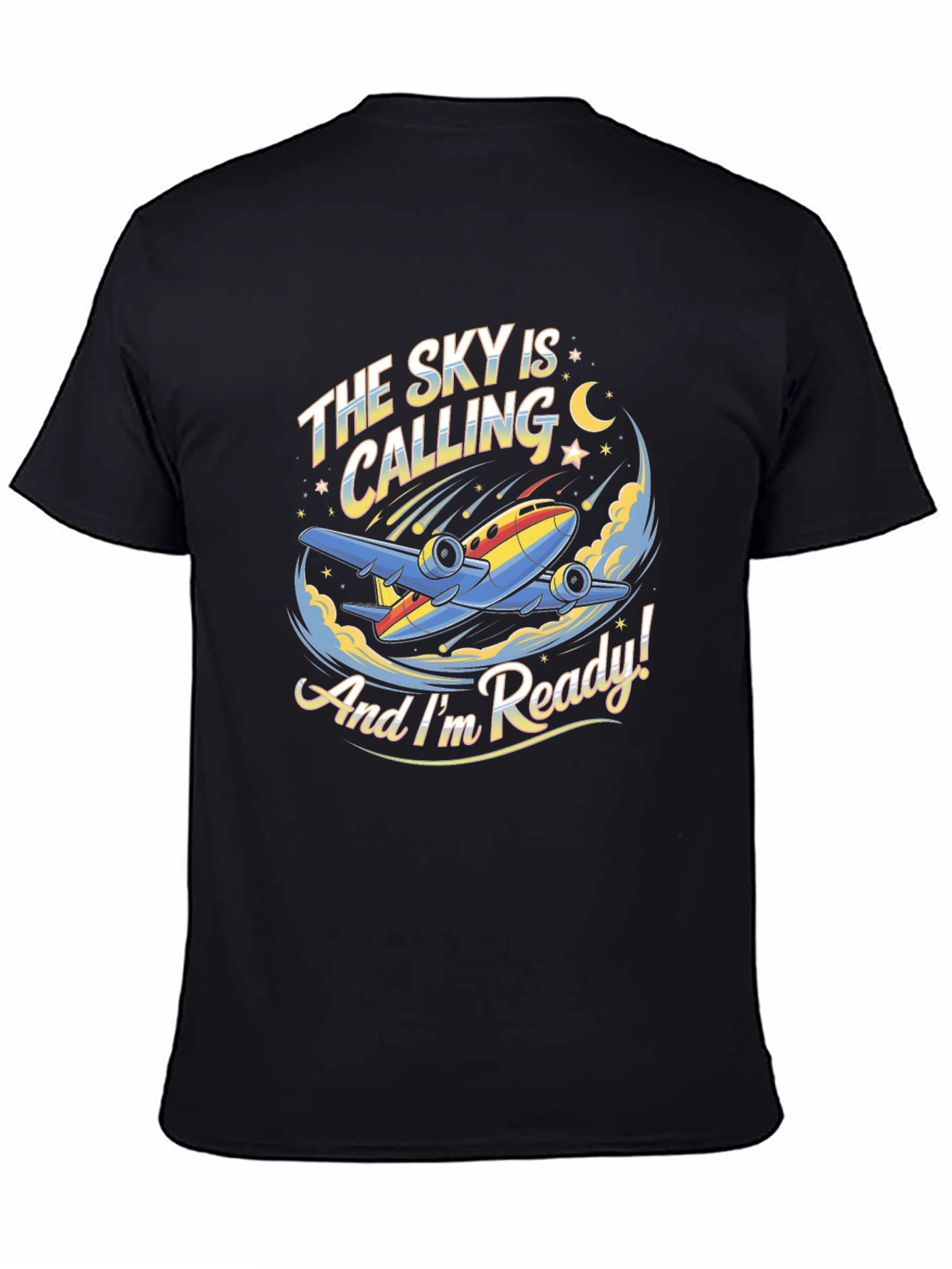 Sky is Calling T-Shirt - Airplane Design