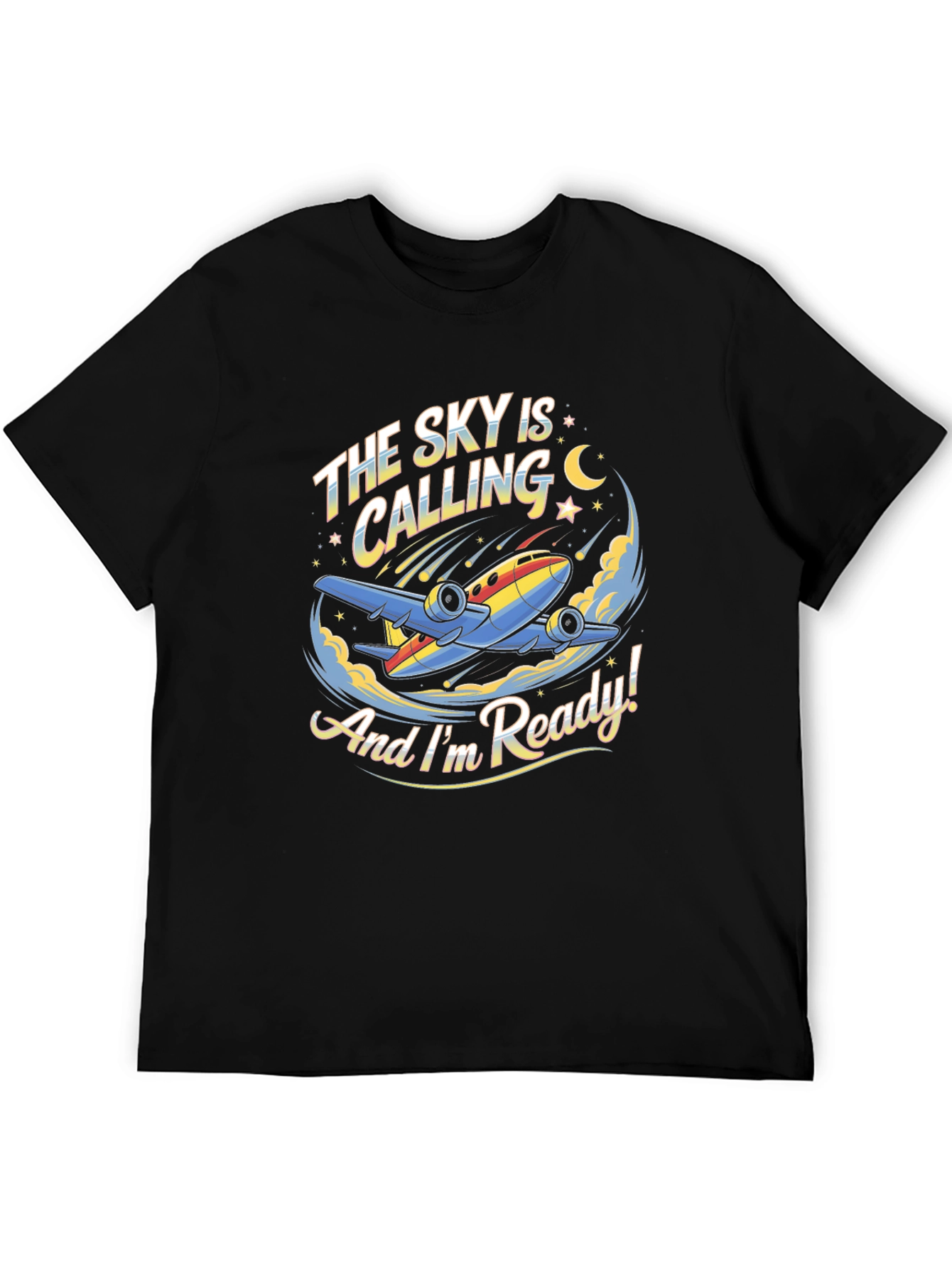 Sky is Calling T-Shirt - Airplane Design