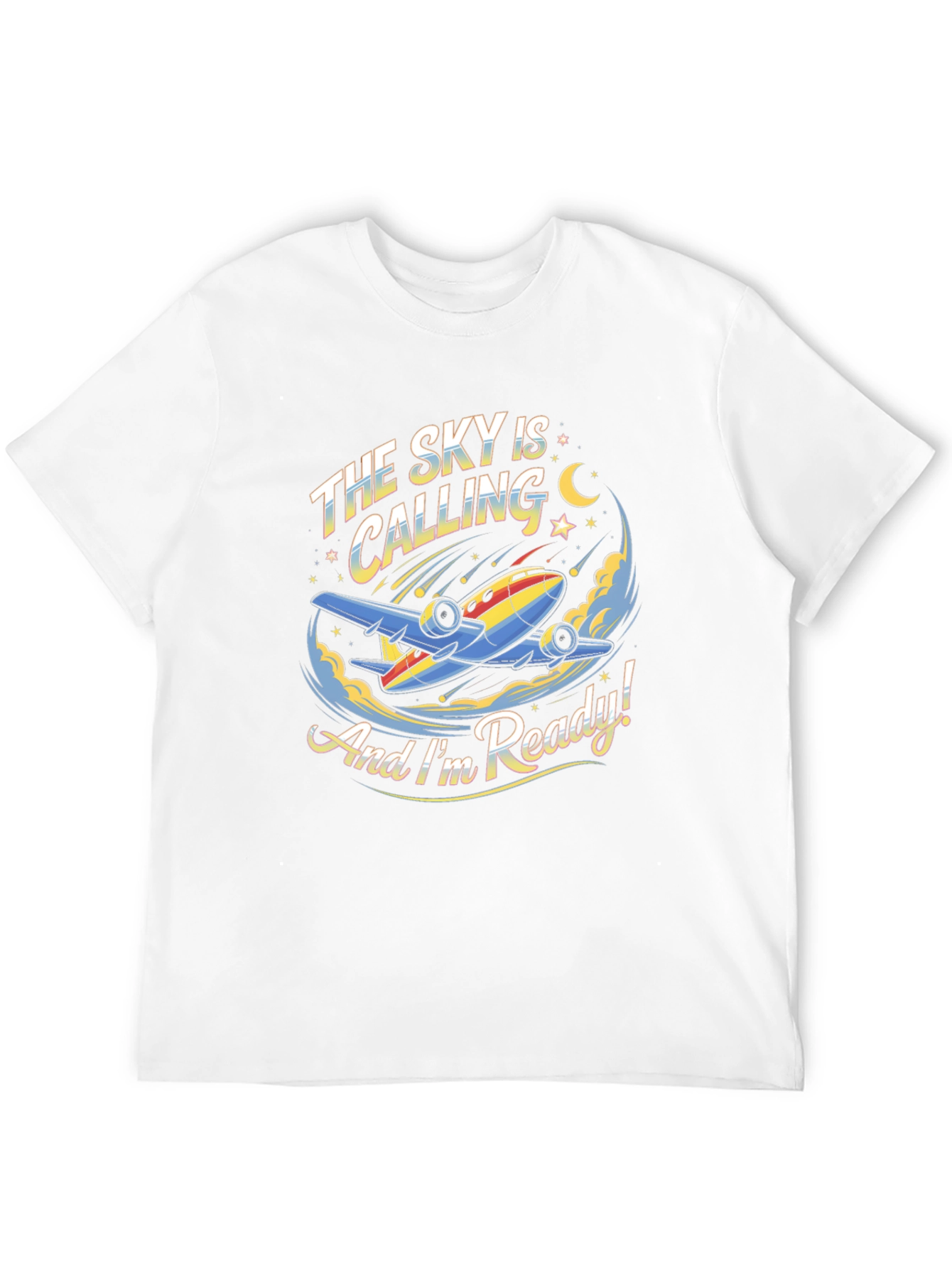 Sky is Calling T-Shirt - Airplane Design