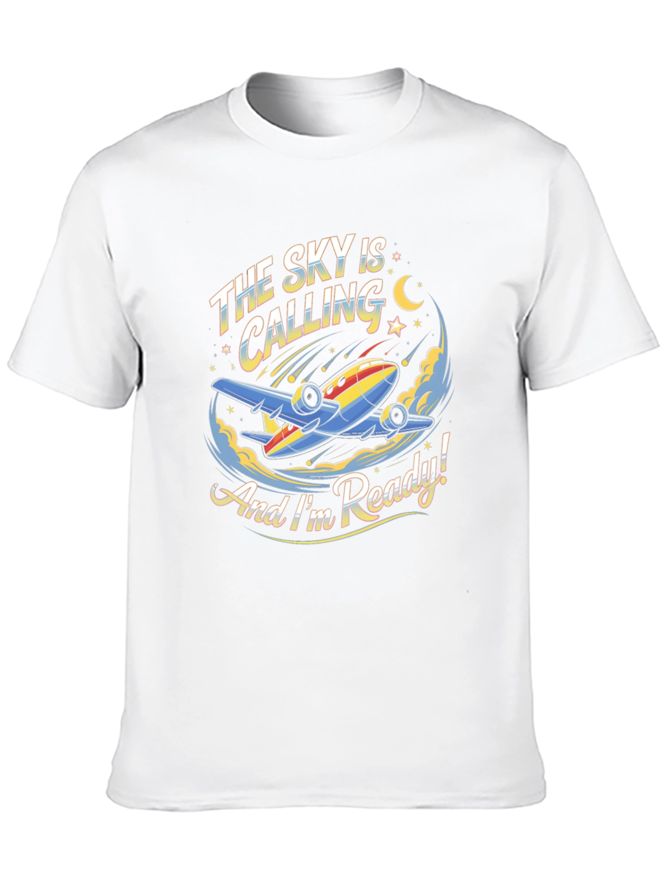 Sky is Calling T-Shirt - Airplane Design