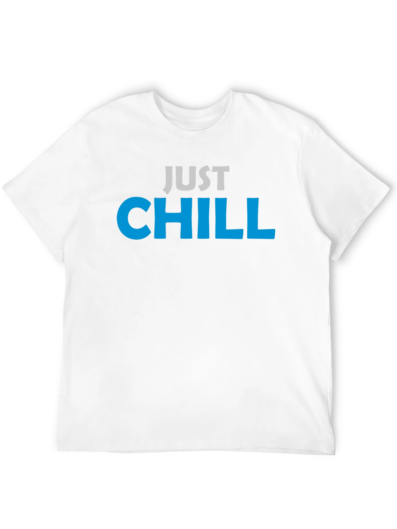 Just Chill Graphic Tee - Relaxed Casual Comfort