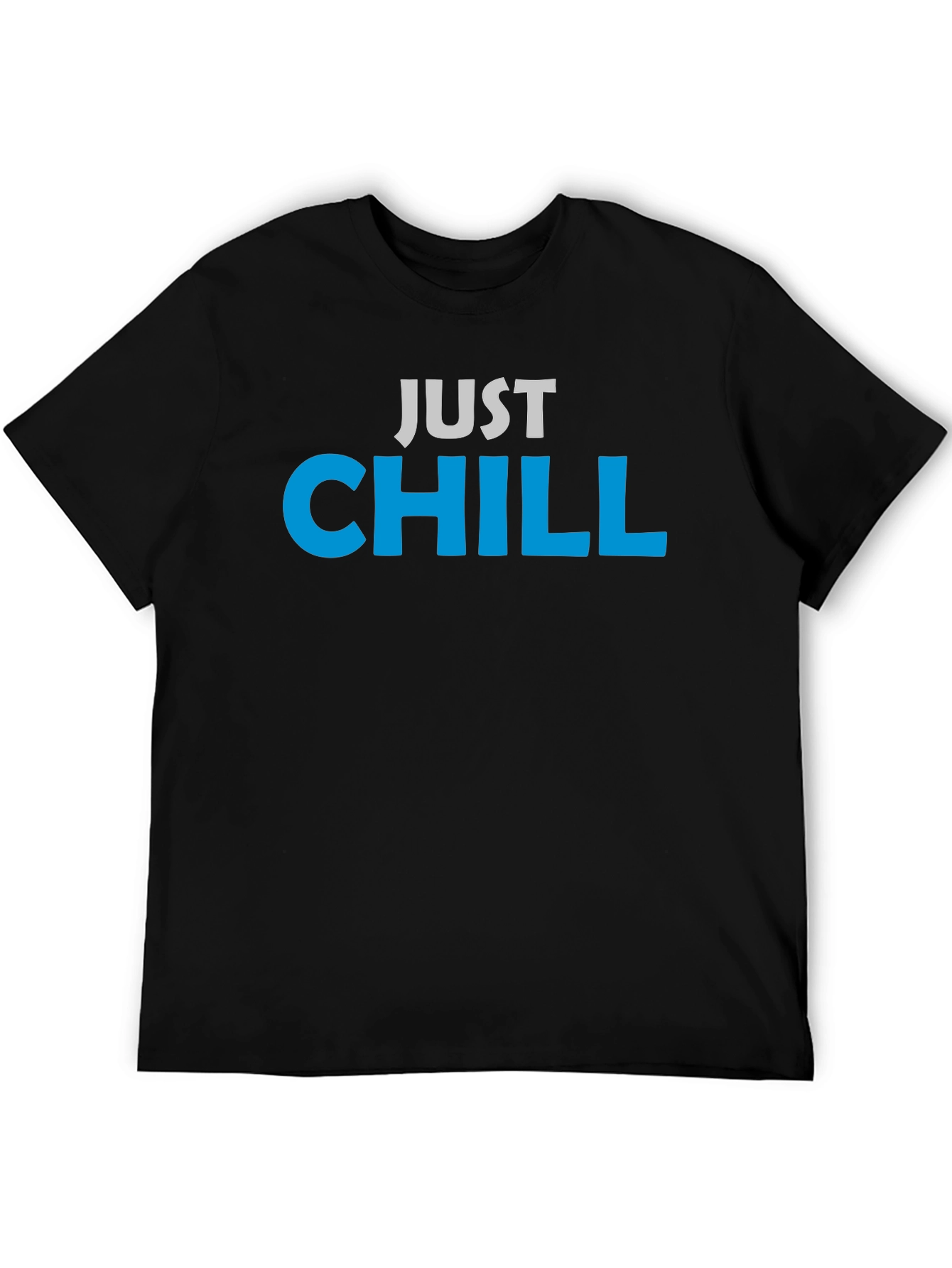 Just Chill Graphic Tee - Relaxed Casual Comfort