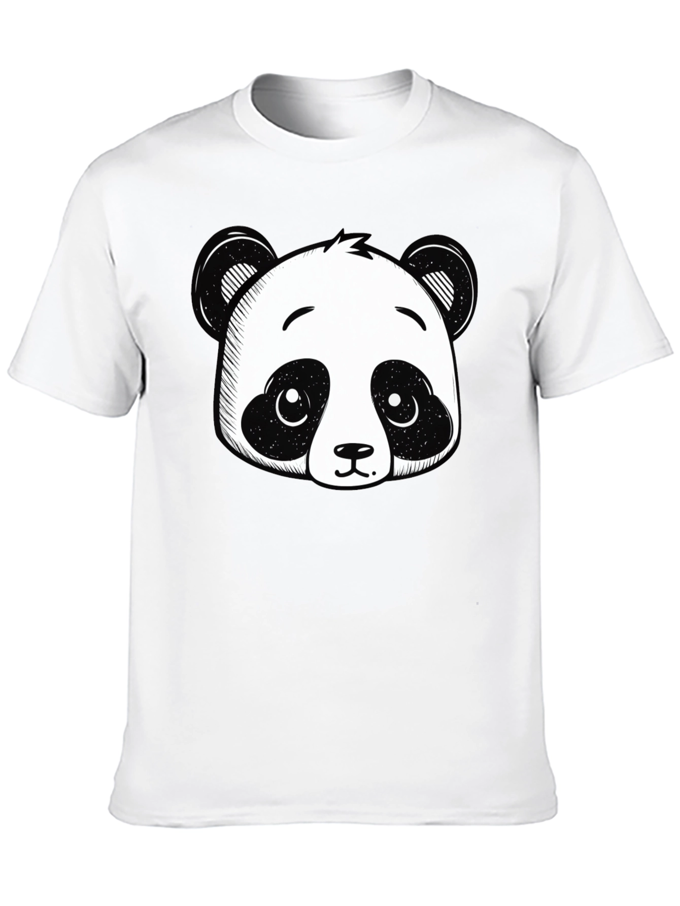 Panda Graphic Black T-Shirt