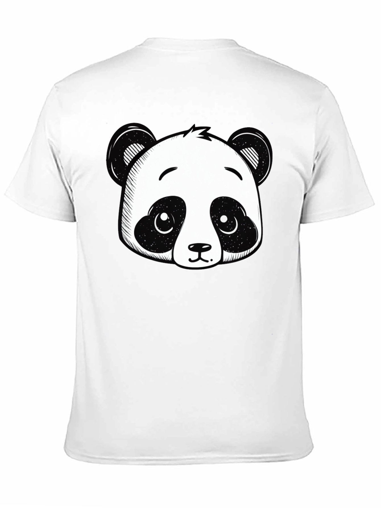Panda Graphic Black T-Shirt