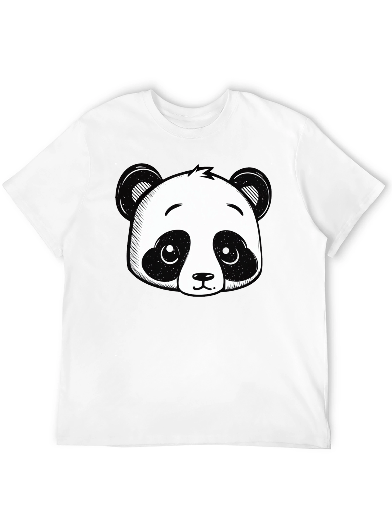 Panda Graphic Black T-Shirt