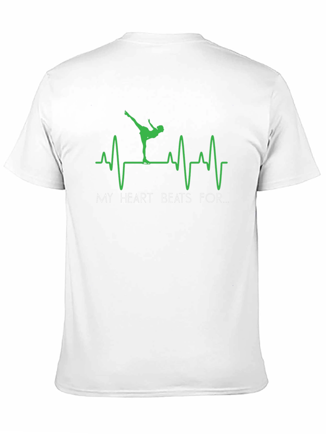 My Heart Beats For Ice Skating T-Shirt