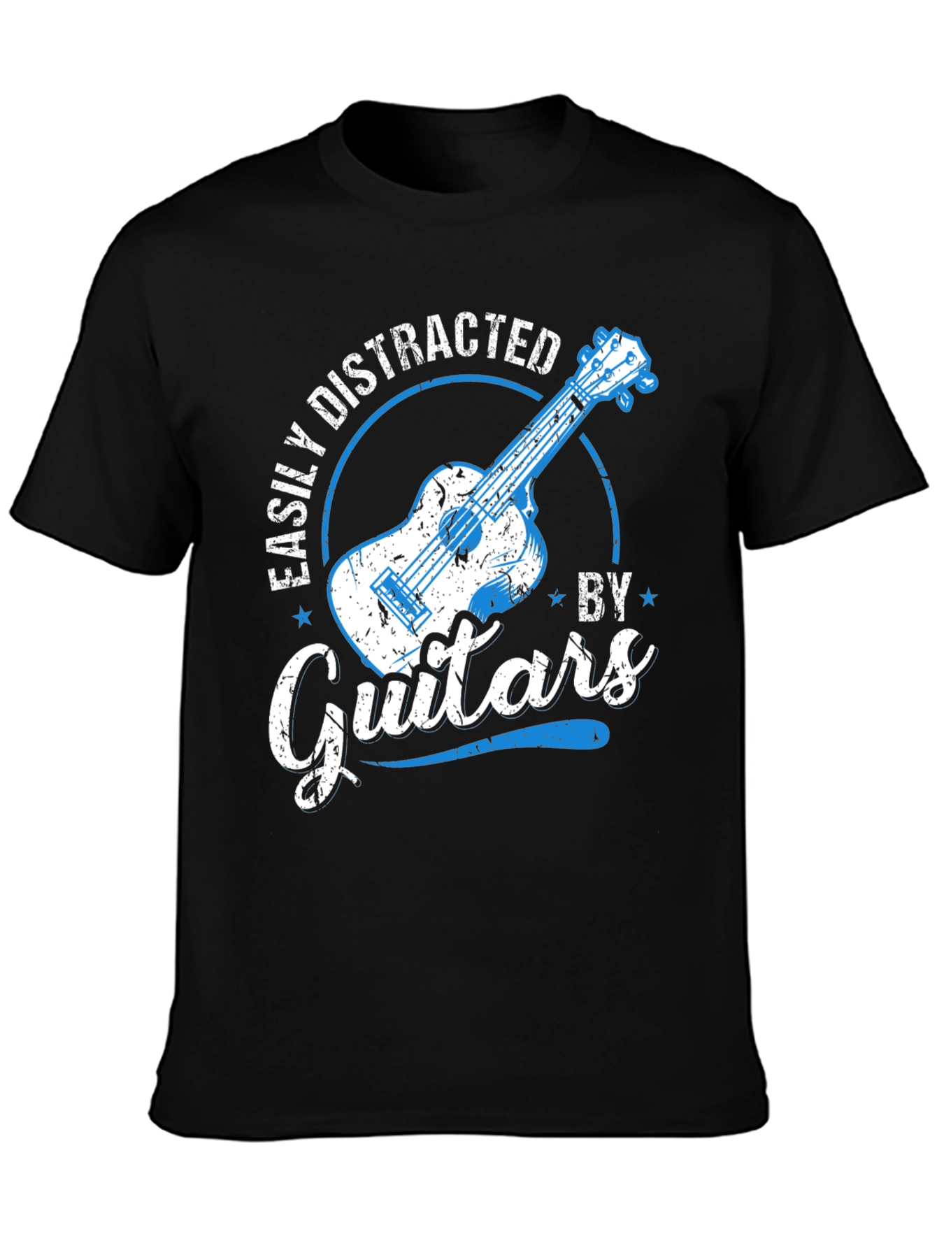 Easily Distracted by Guitars T-Shirt