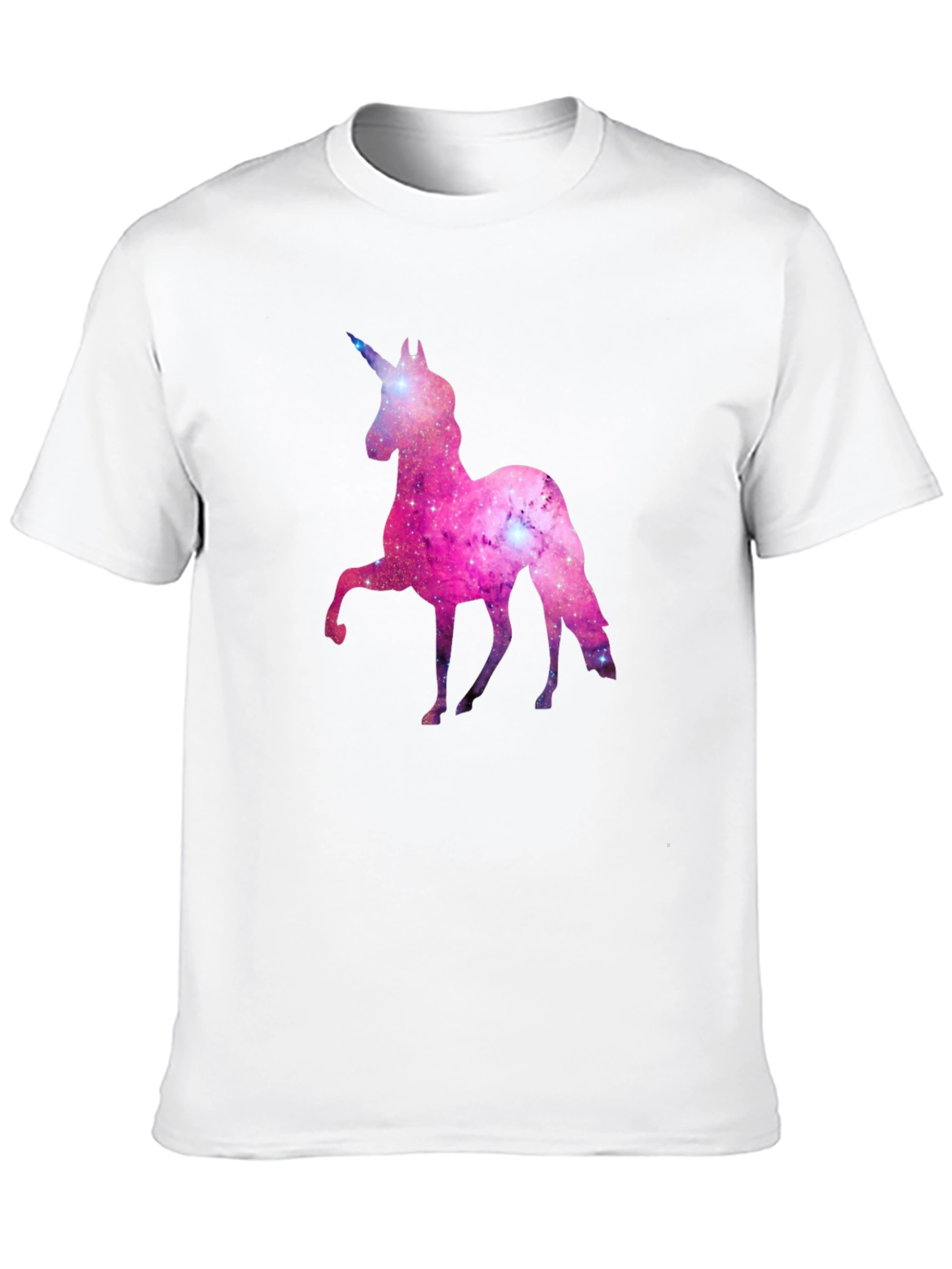 Galaxy Unicorn Black T-Shirt