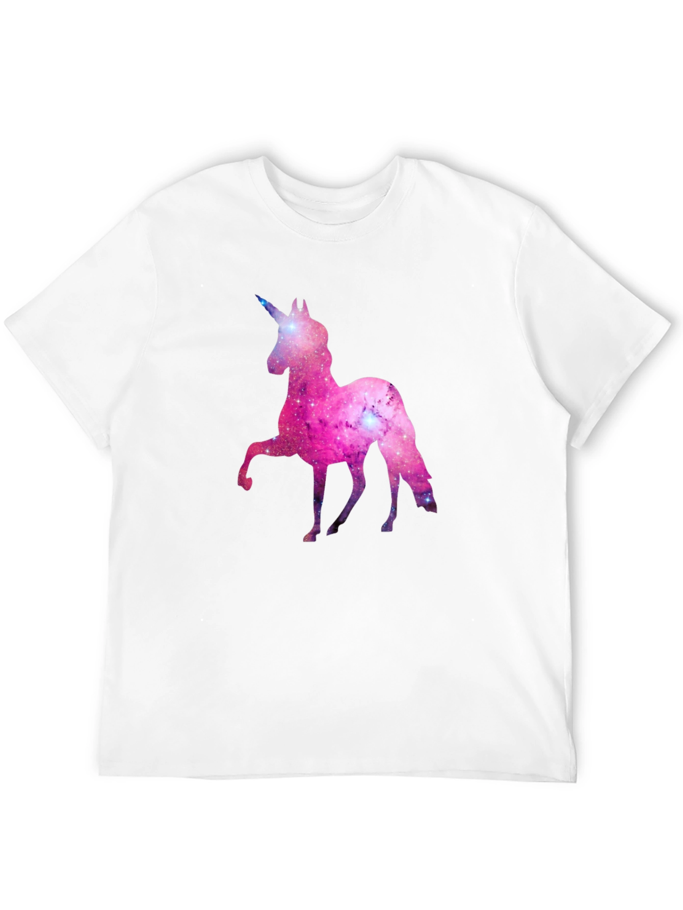 Galaxy Unicorn Black T-Shirt