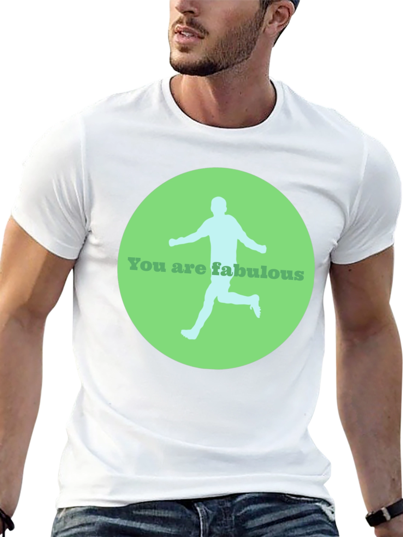 Fabulous Runner Graphic Tee - Black Casual Shirt