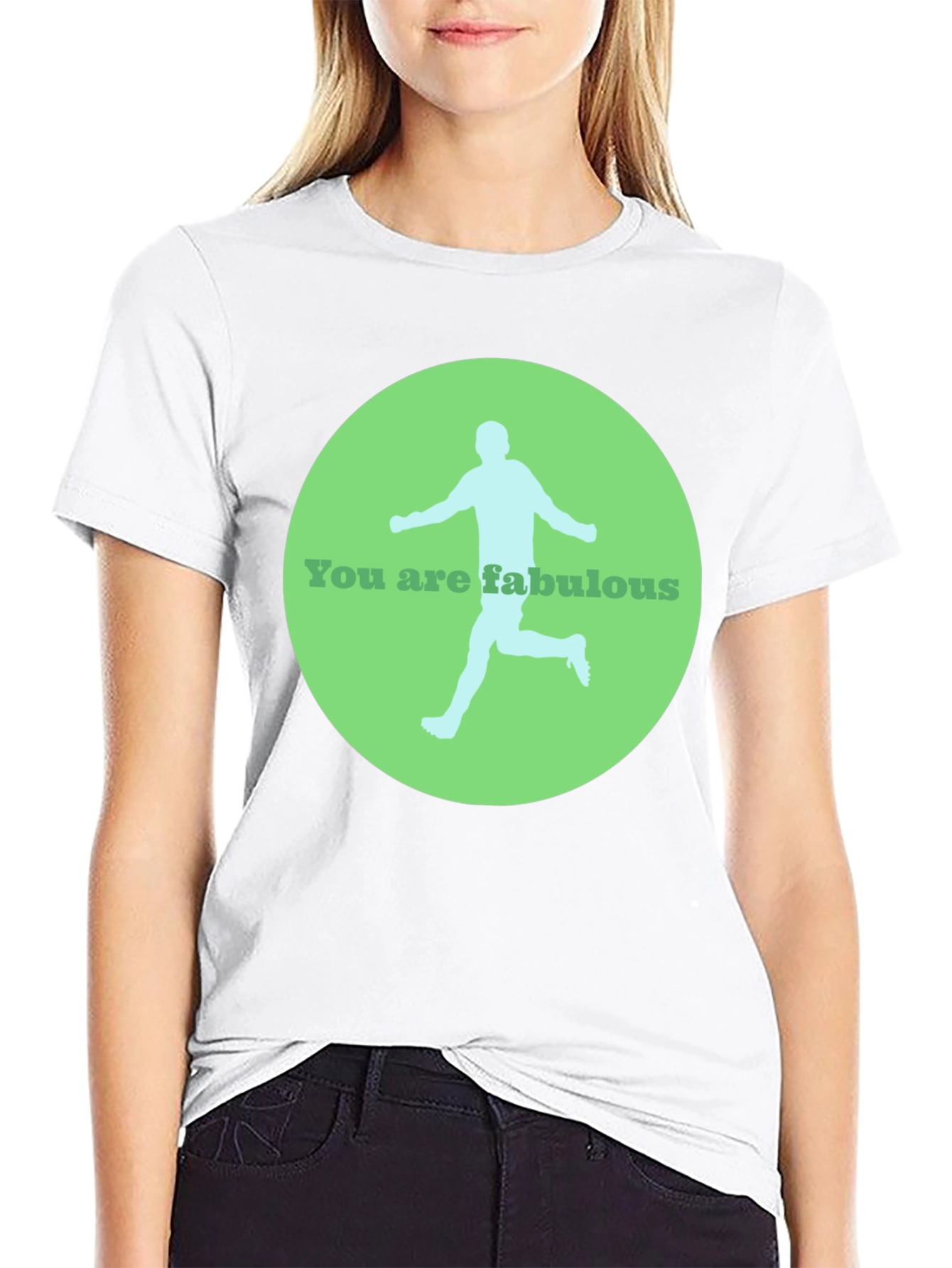 Fabulous Runner Graphic Tee - Black Casual Shirt