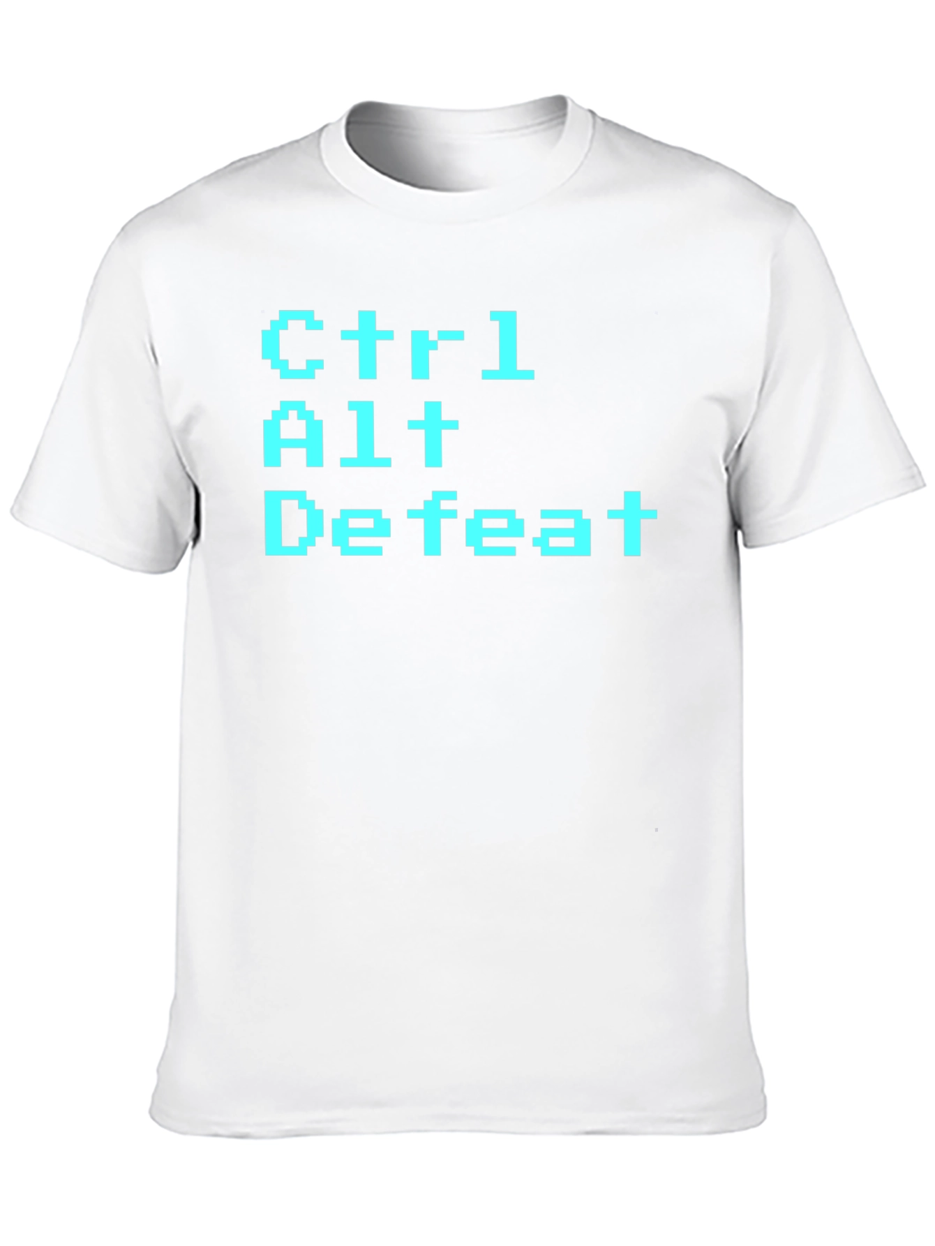 Ctrl Alt Defeat T-Shirt Funny Geek Tee