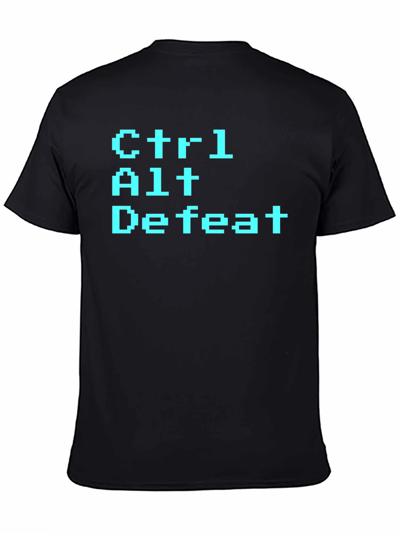 Ctrl Alt Defeat T-Shirt Funny Geek Tee