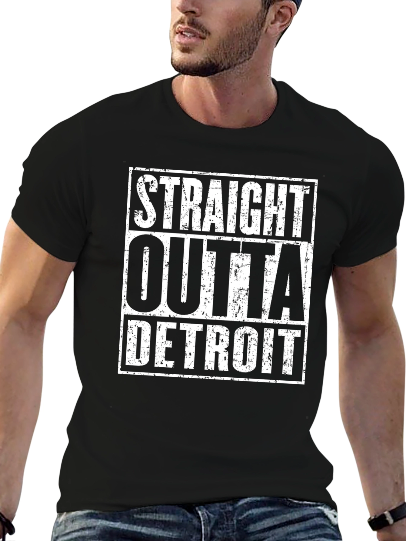 Straight Outta Detroit Graphic Tee