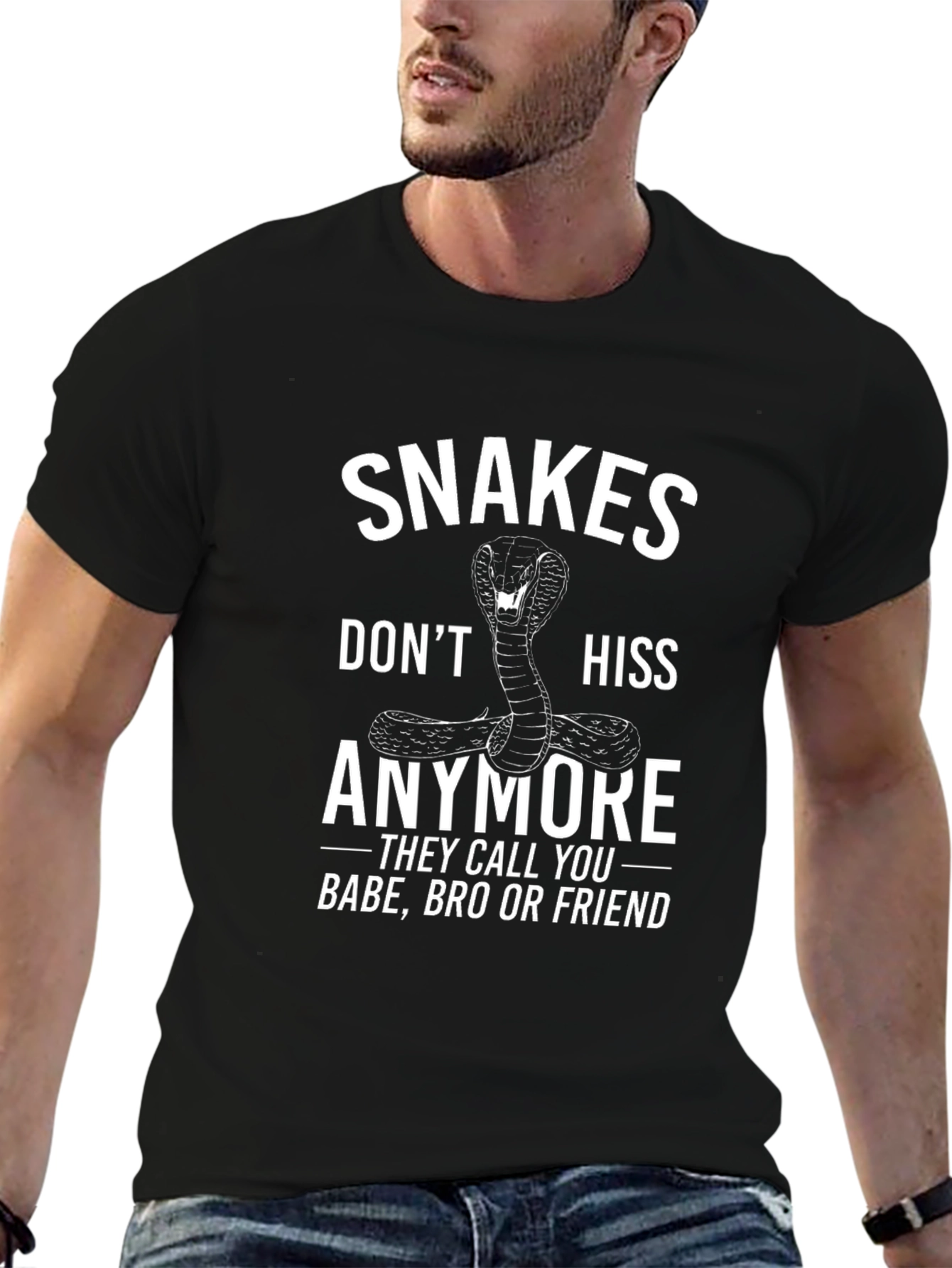 Snakes Dont Hiss Anymore Graphic Tee