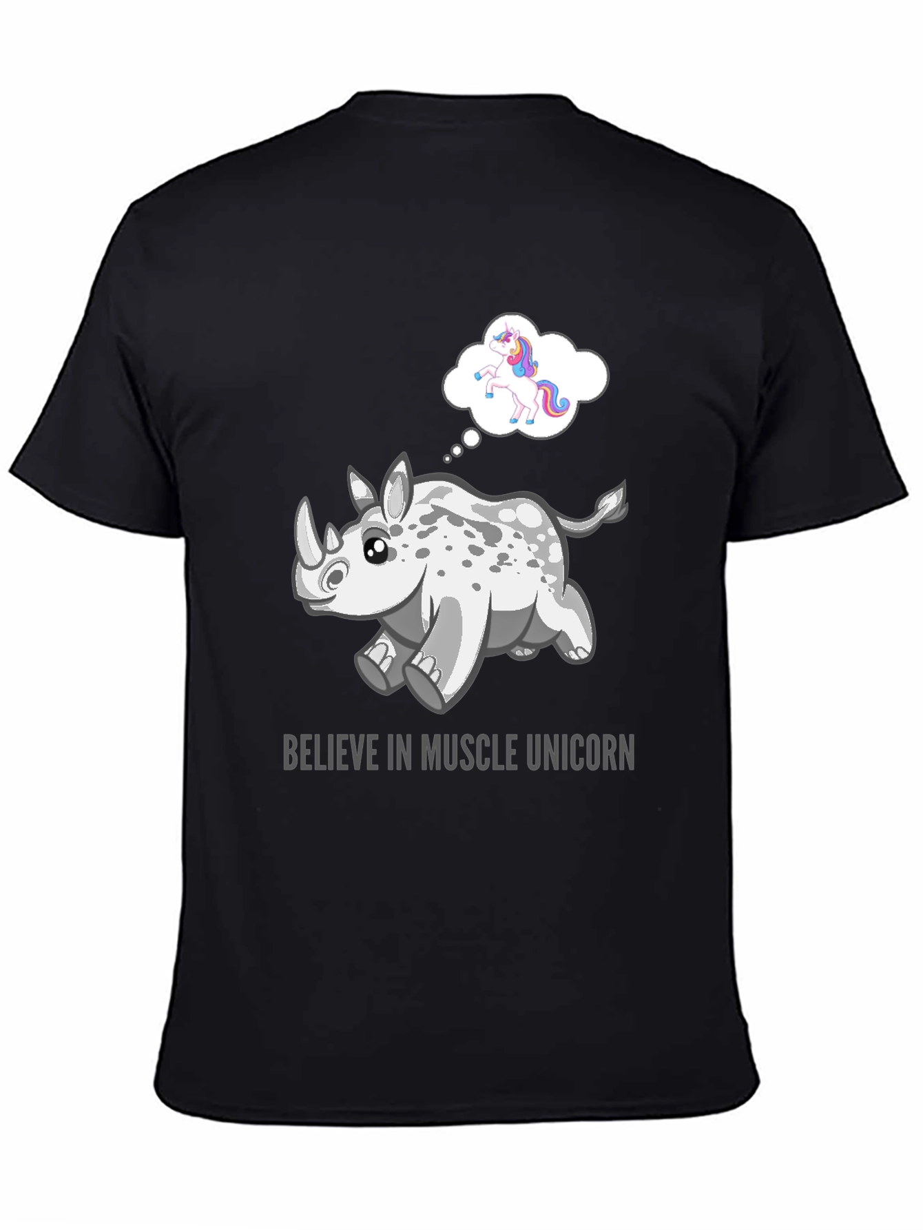 Muscle Unicorn T-Shirt - Rhino Believer