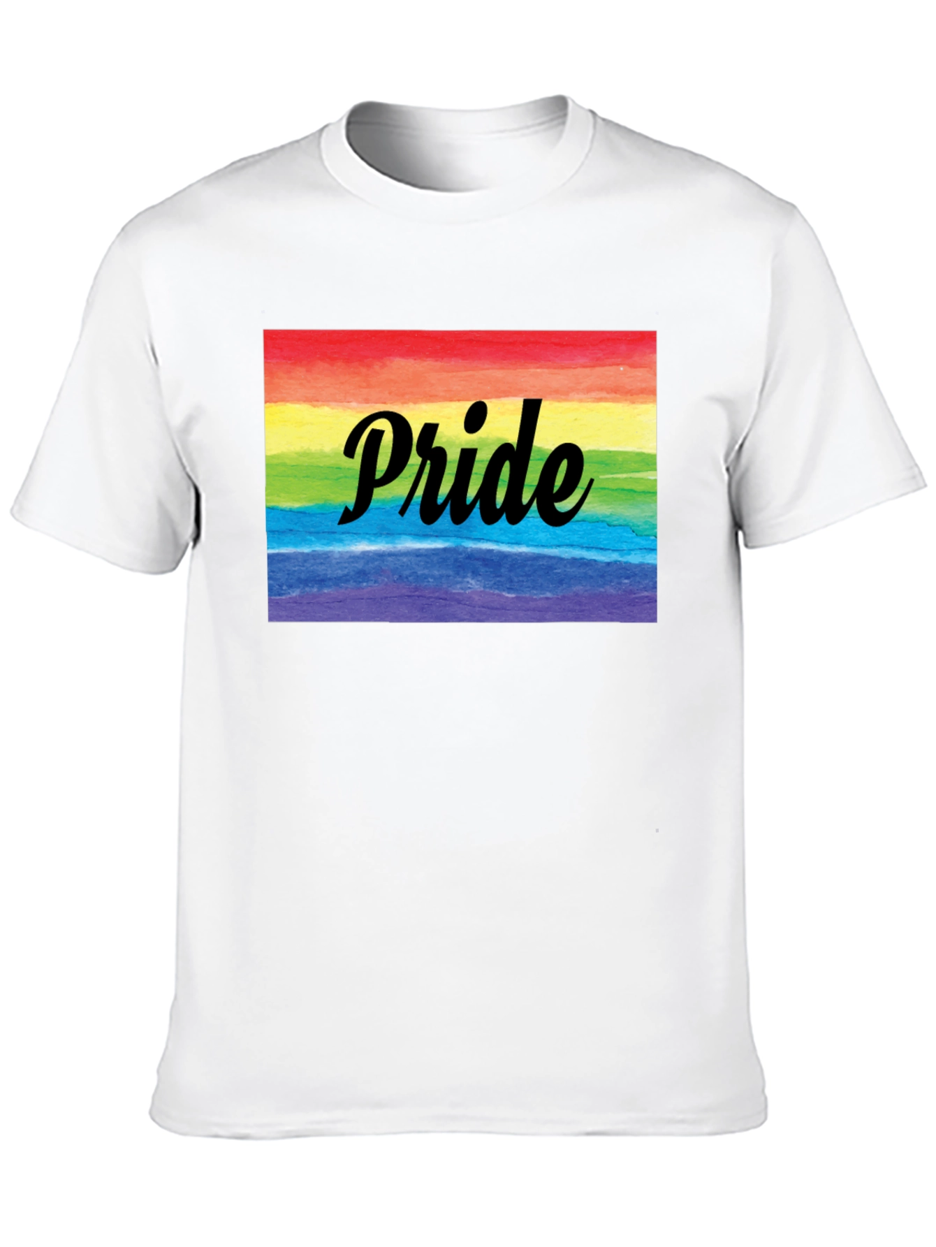 Pride Rainbow T-Shirt - Soft Cotton Blend