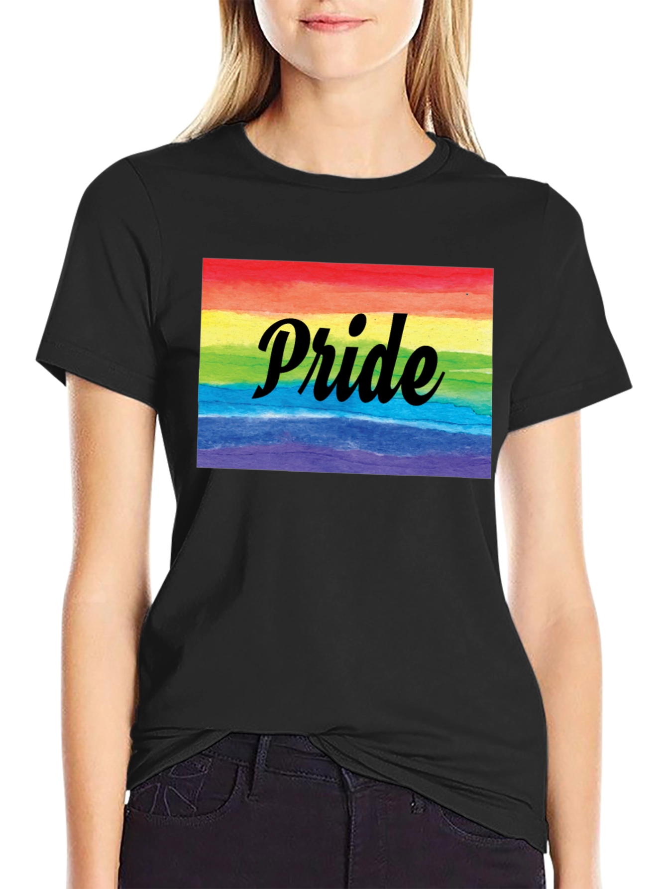 Pride Rainbow T-Shirt - Soft Cotton Blend