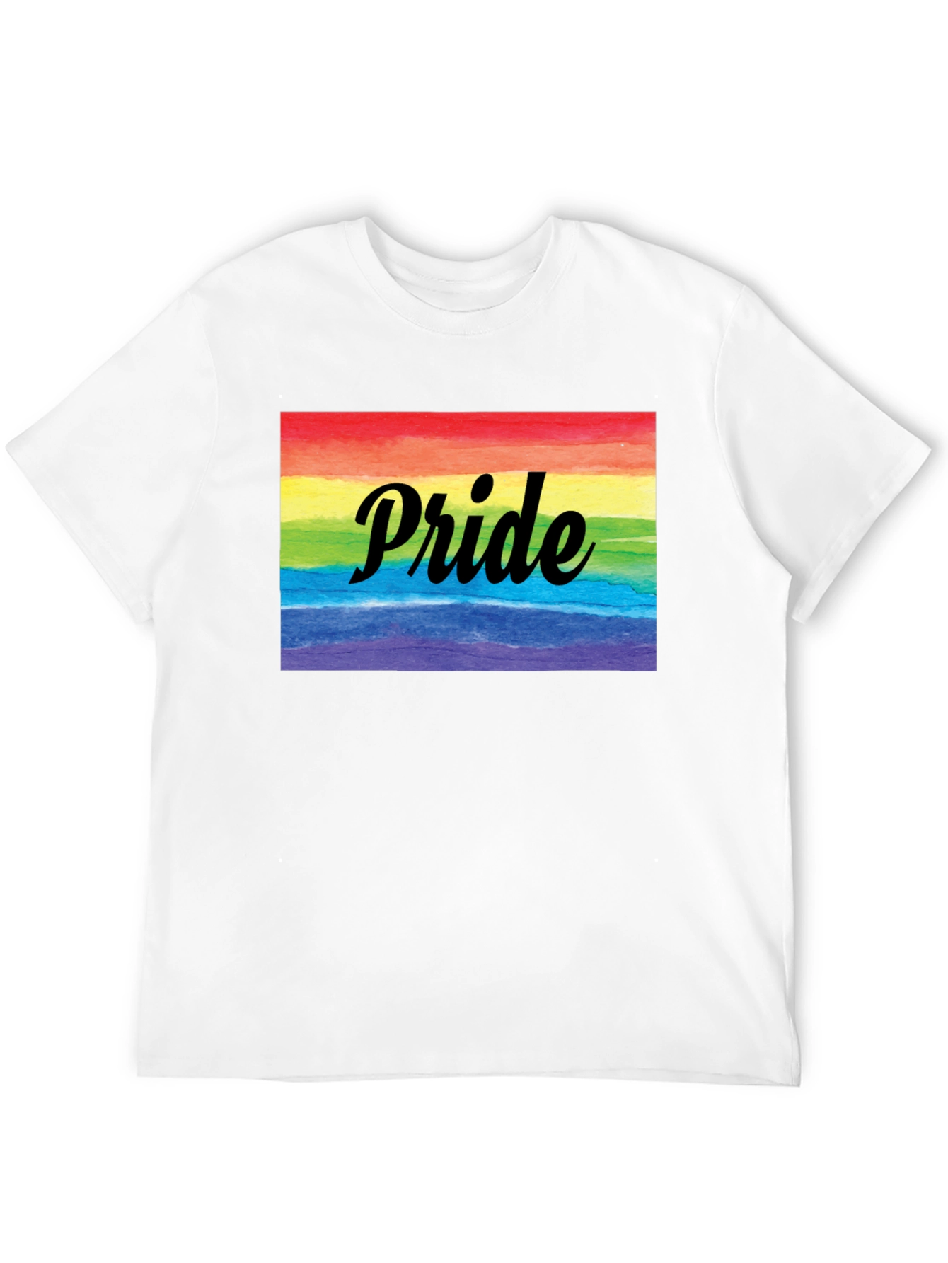 Pride Rainbow T-Shirt - Soft Cotton Blend