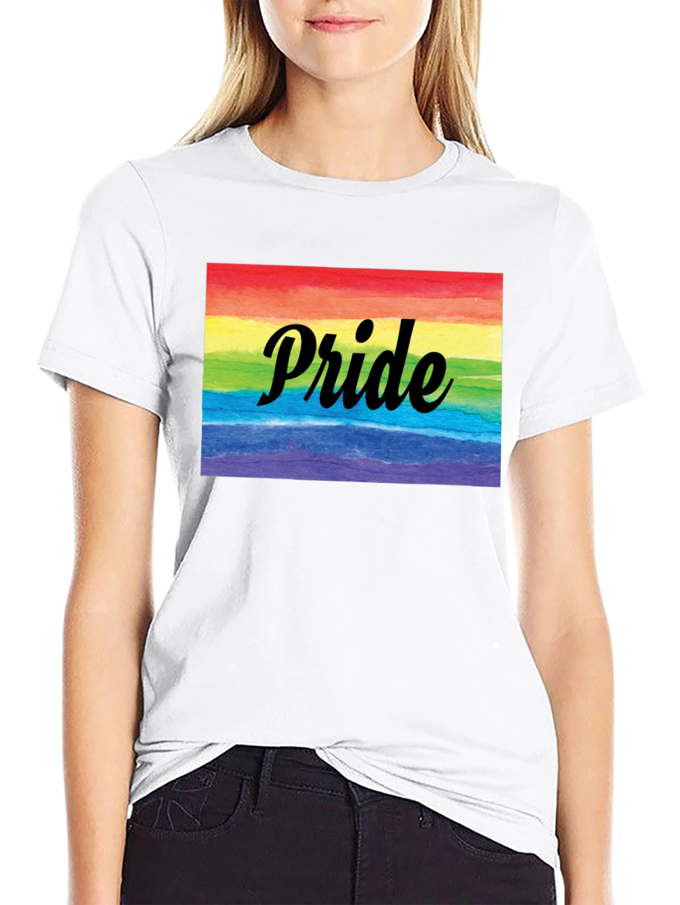 Pride Rainbow T-Shirt - Soft Cotton Blend