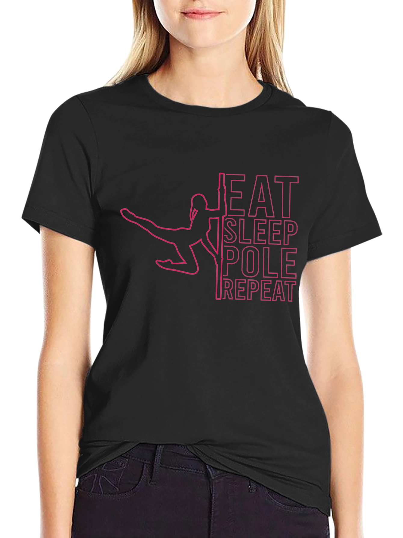 Eat Sleep Pole Repeat T-Shirt