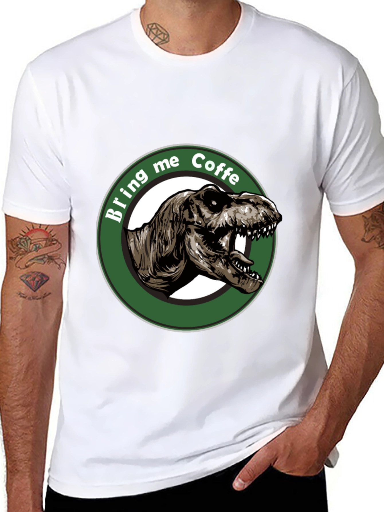 Dino Coffee T-Shirt