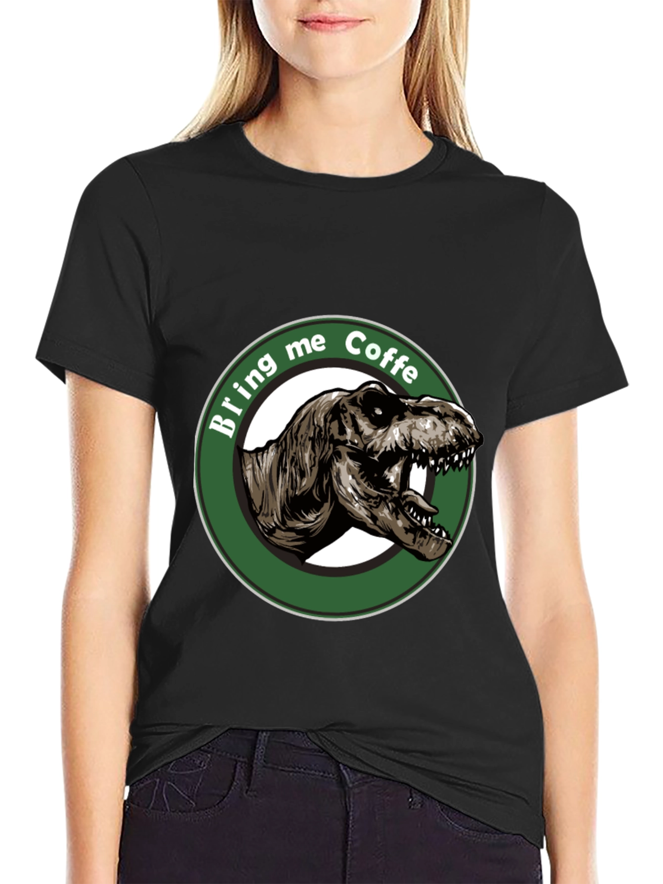 Dino Coffee T-Shirt