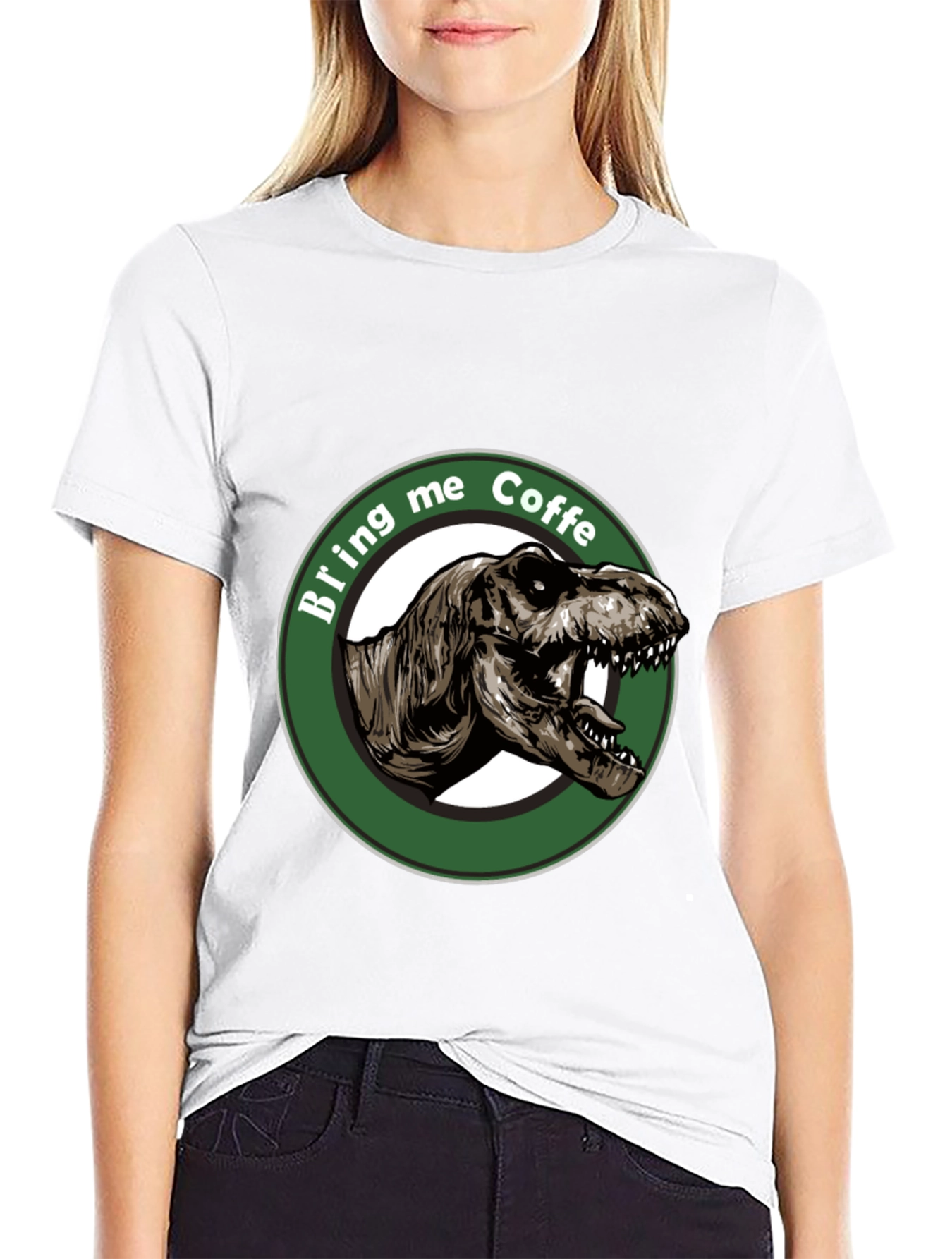 Dino Coffee T-Shirt