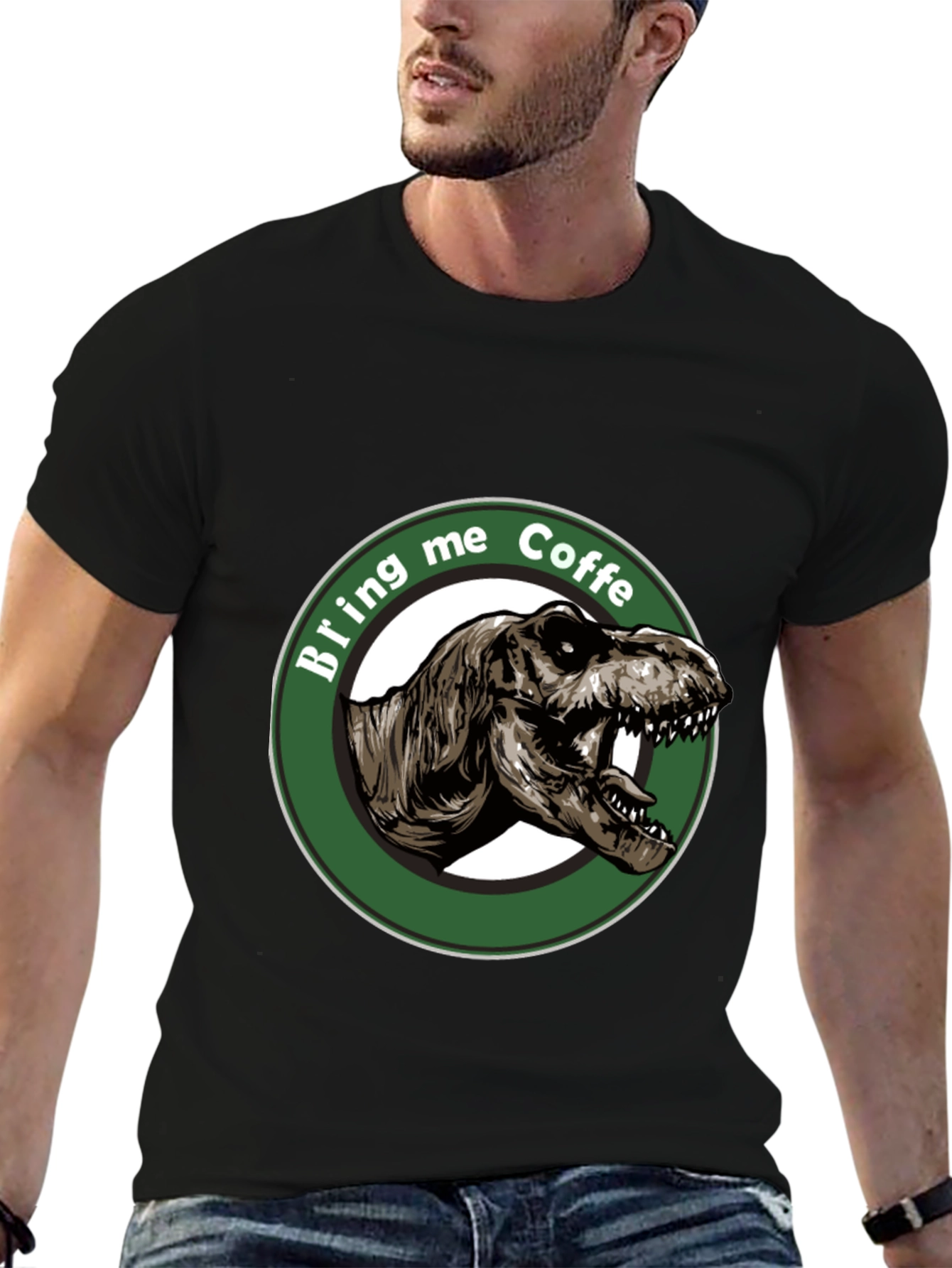 Dino Coffee T-Shirt