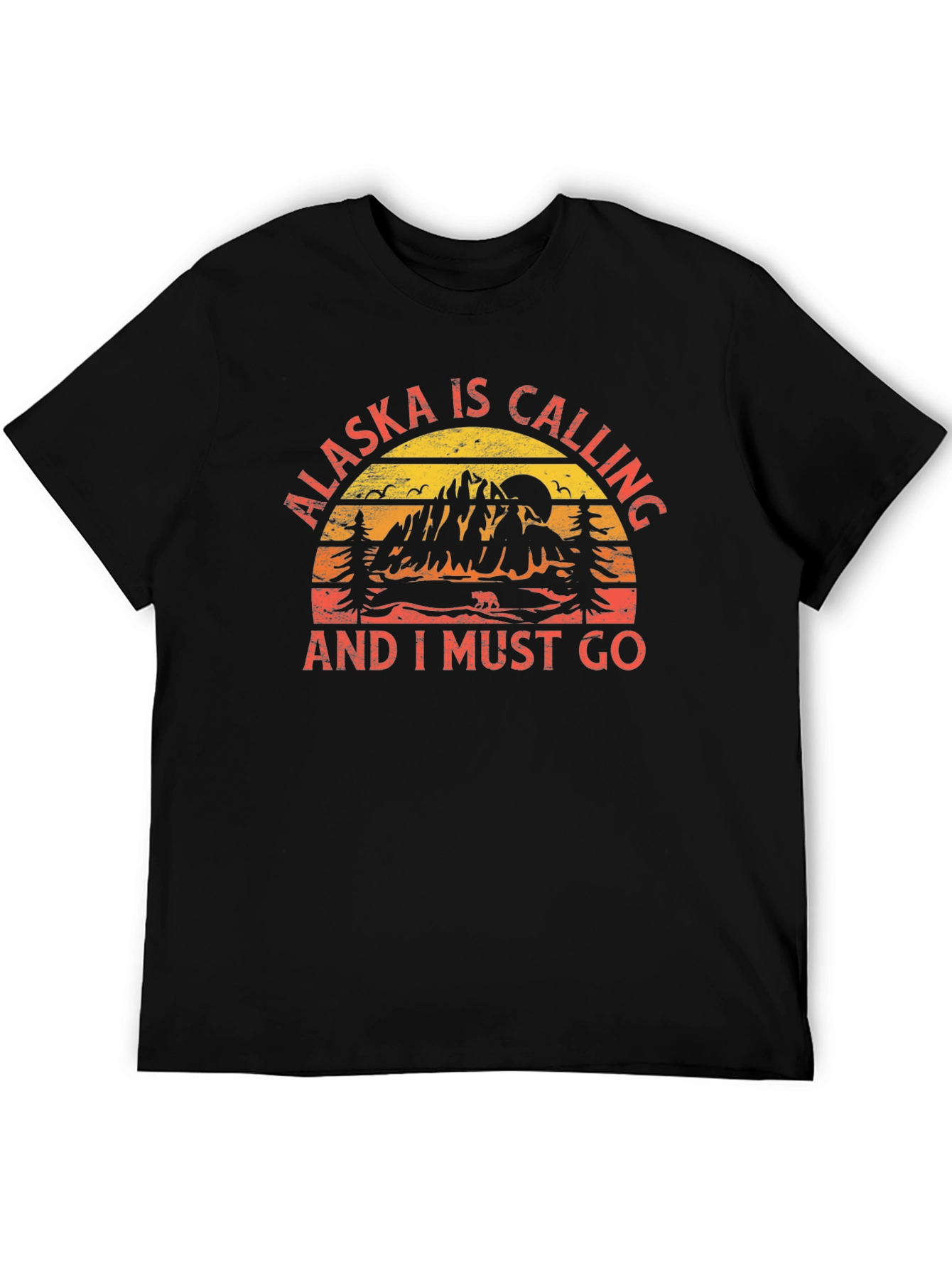 Alaska is Calling T-Shirt - Adventure Awaits!