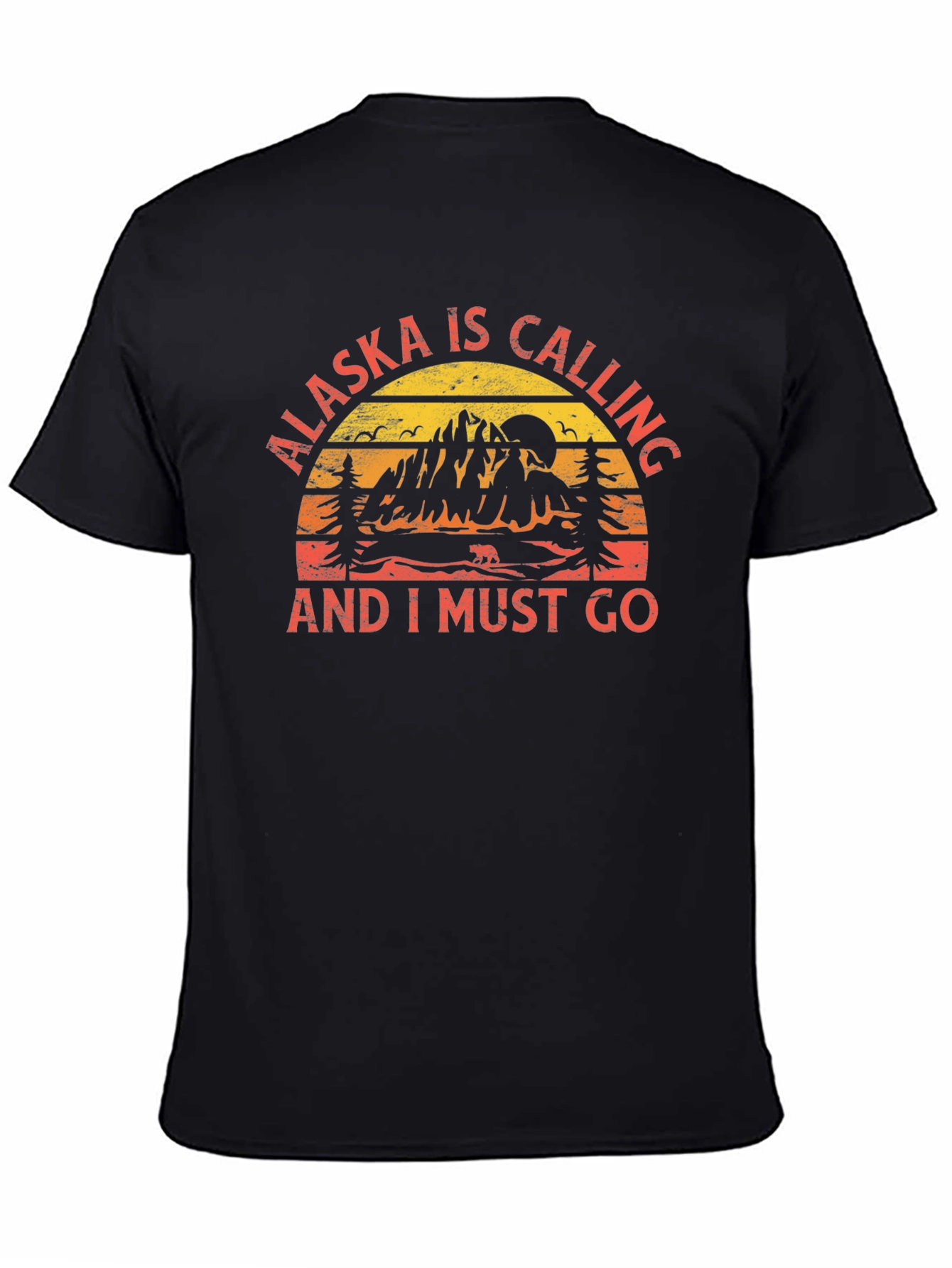 Alaska is Calling T-Shirt - Adventure Awaits!