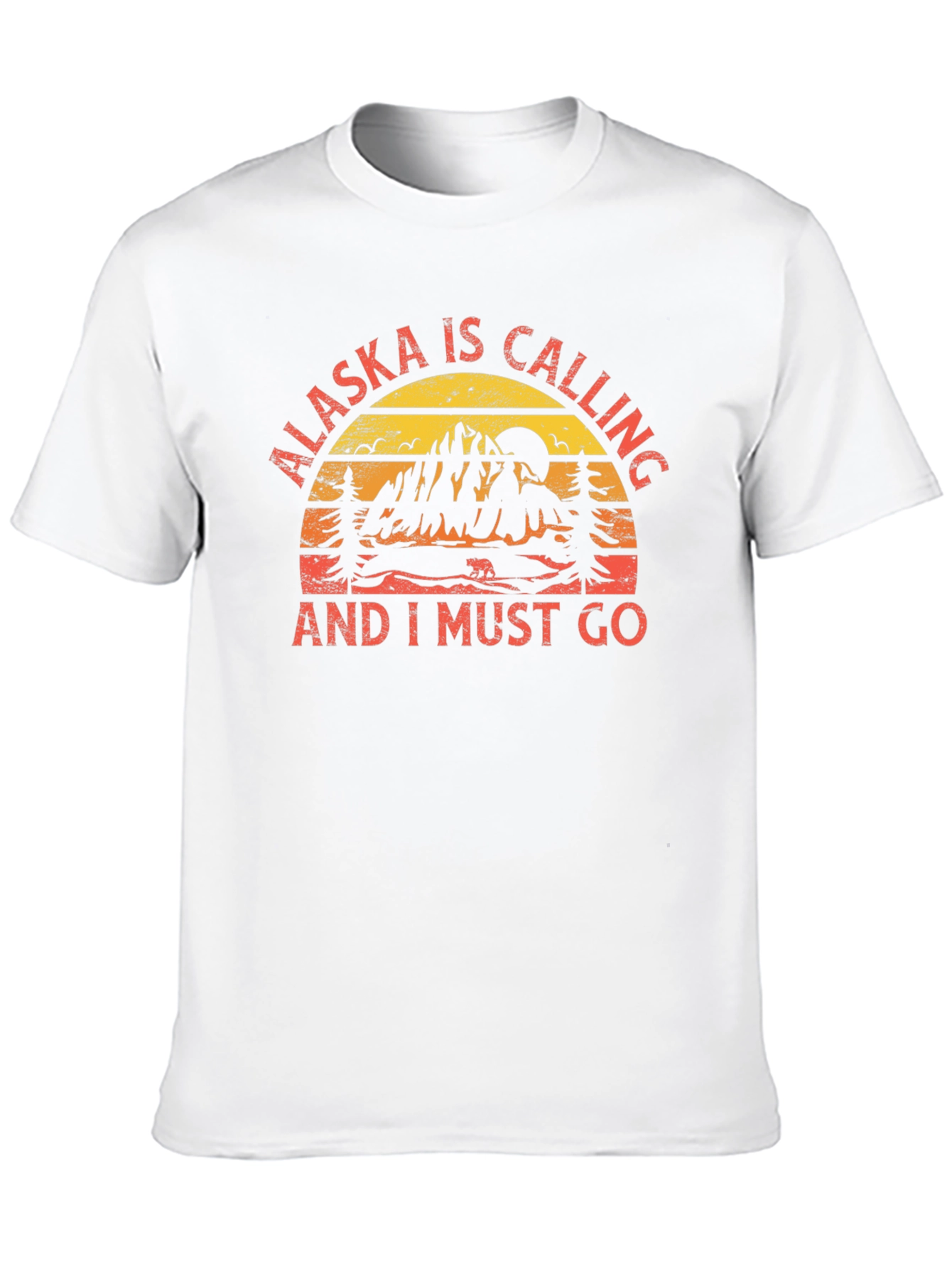 Alaska is Calling T-Shirt - Adventure Awaits!
