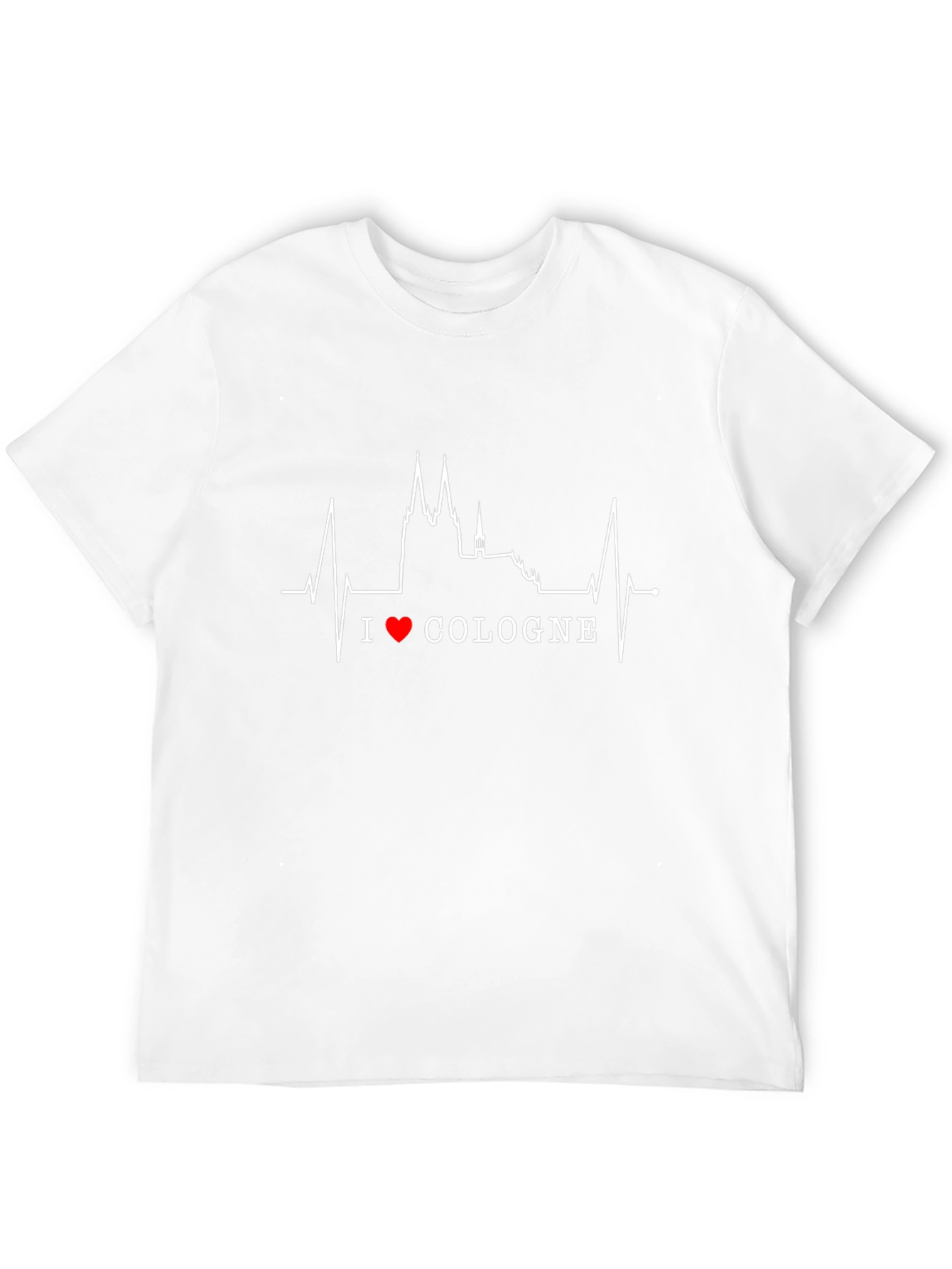 I Love Cologne Heartbeat T-Shirt