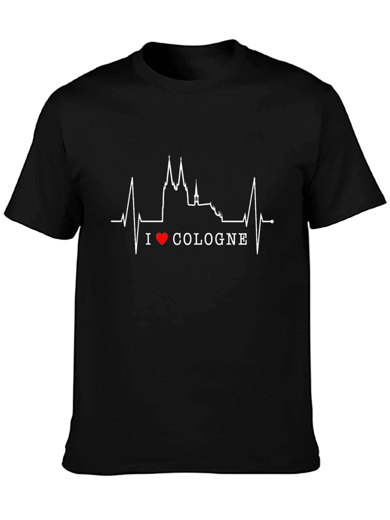 I Love Cologne Heartbeat T-Shirt