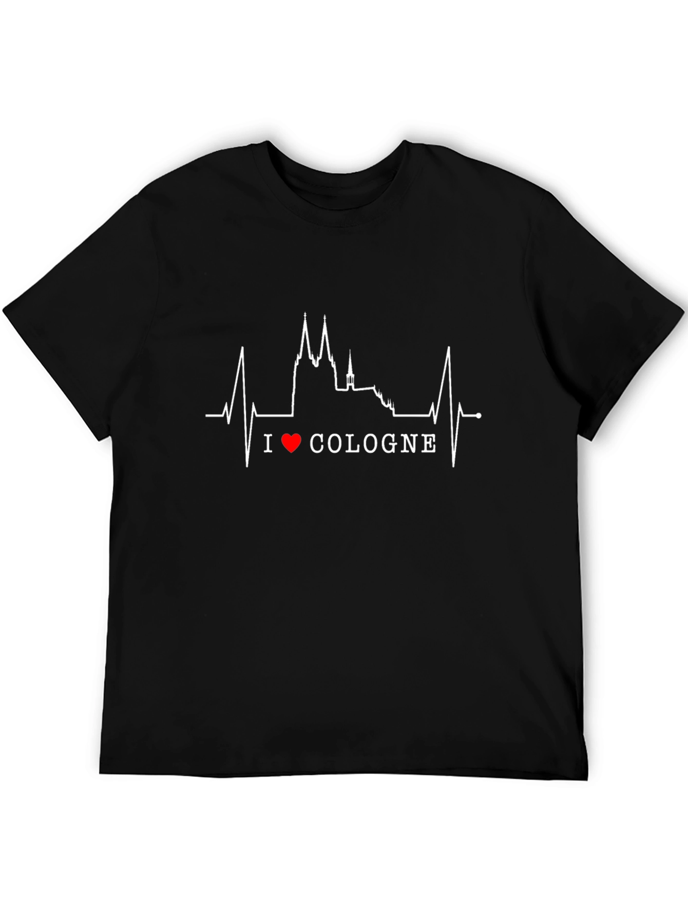 I Love Cologne Heartbeat T-Shirt