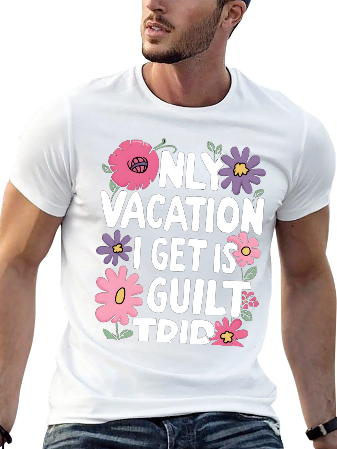 Guilt Trip Vacation Graphic Tee