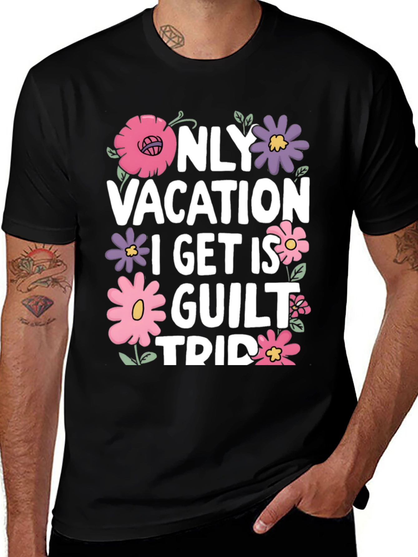 Guilt Trip Vacation Graphic Tee