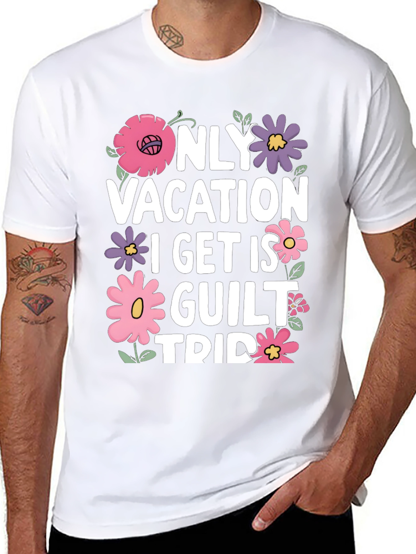 Guilt Trip Vacation Graphic Tee