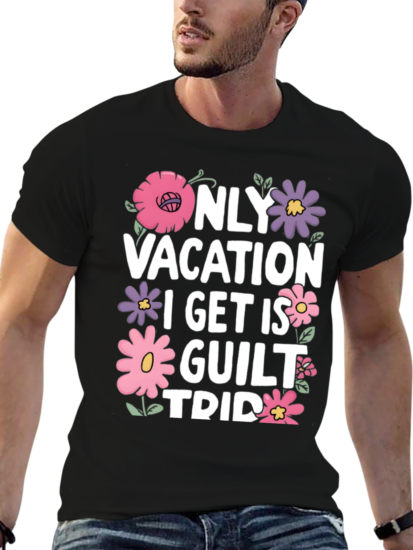 Guilt Trip Vacation Graphic Tee
