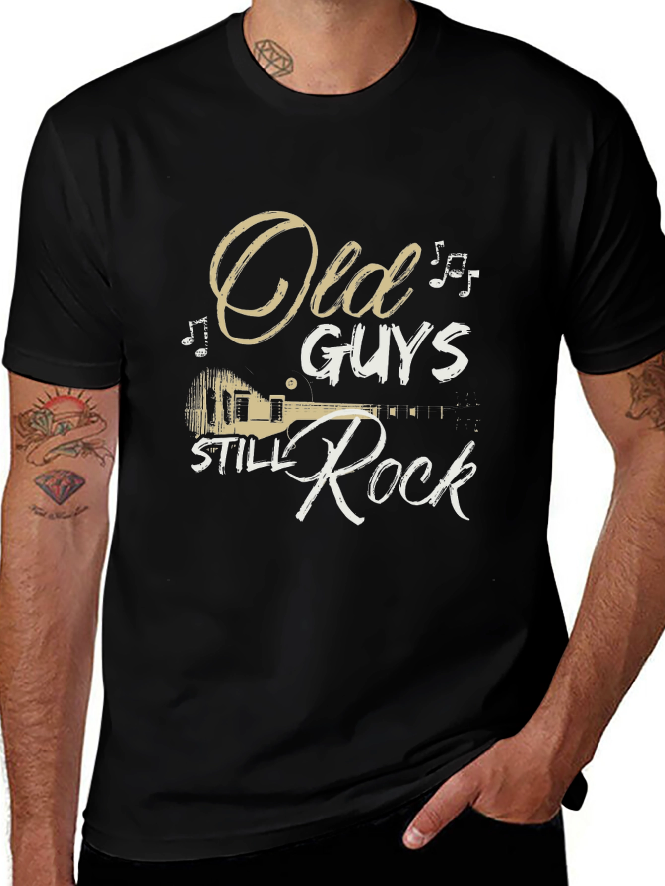 Old Guys Still Rock Graphic Tee