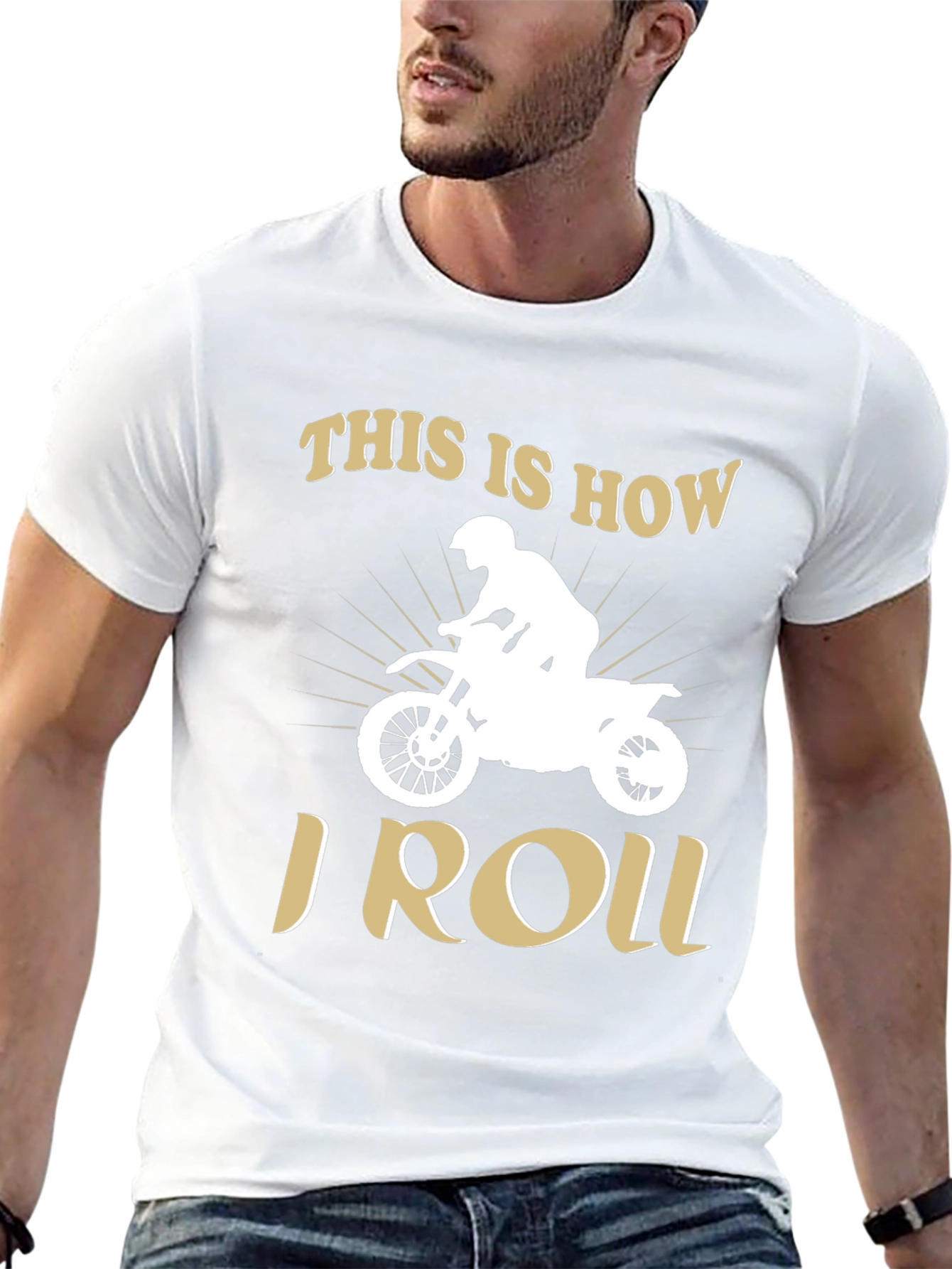 This is How I Roll - Motocross T-Shirt