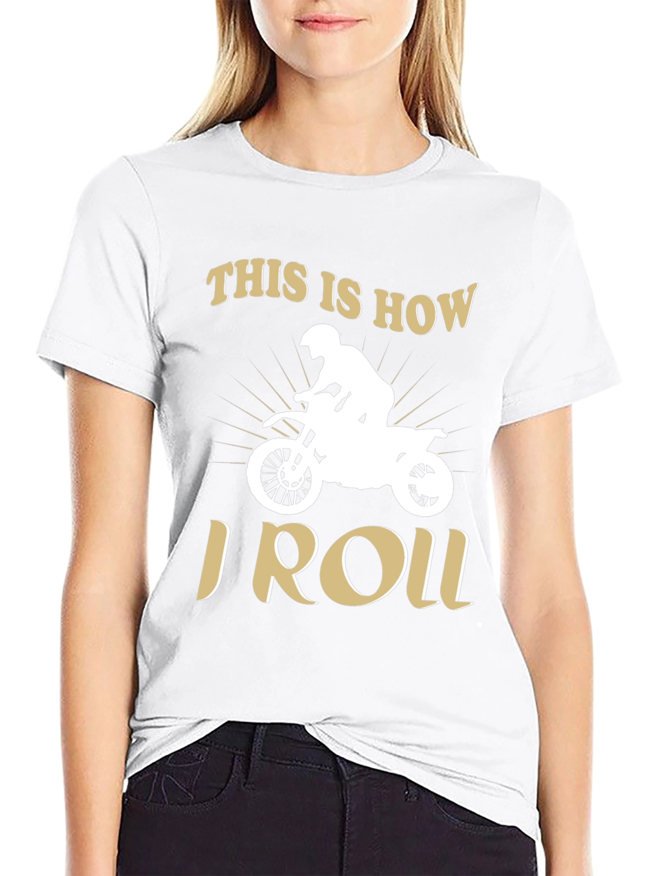 This is How I Roll - Motocross T-Shirt