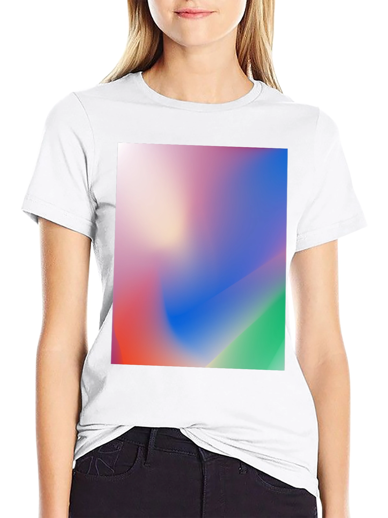 Gradient Graphic T-Shirt - Soft and Stylish