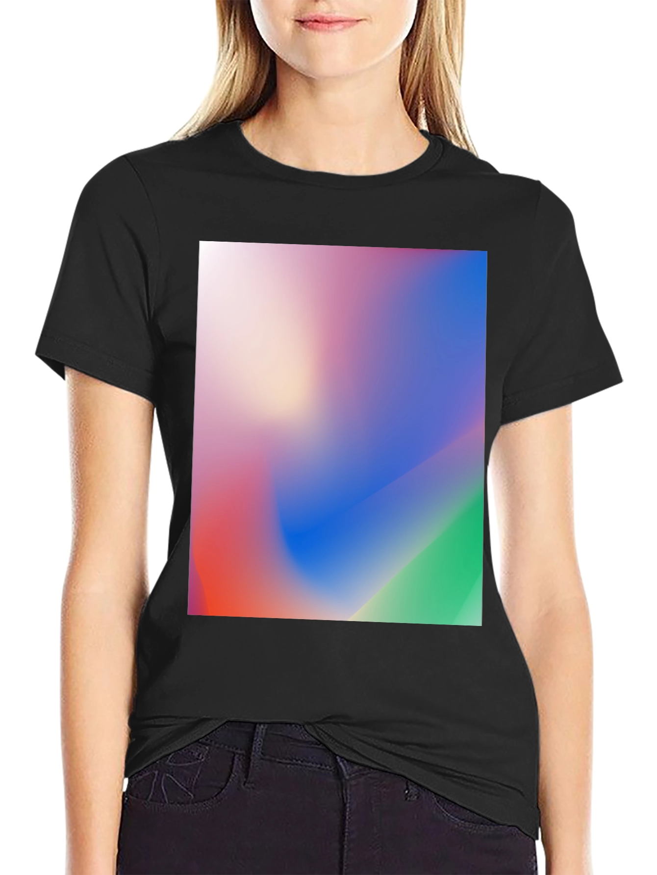Gradient Graphic T-Shirt - Soft and Stylish