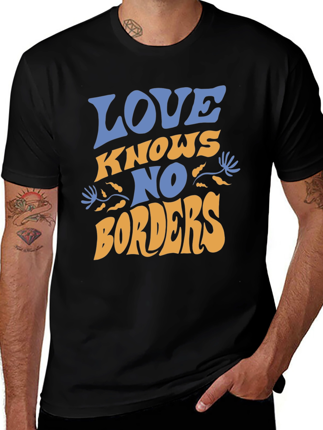 Love Knows No Borders Graphic Tee